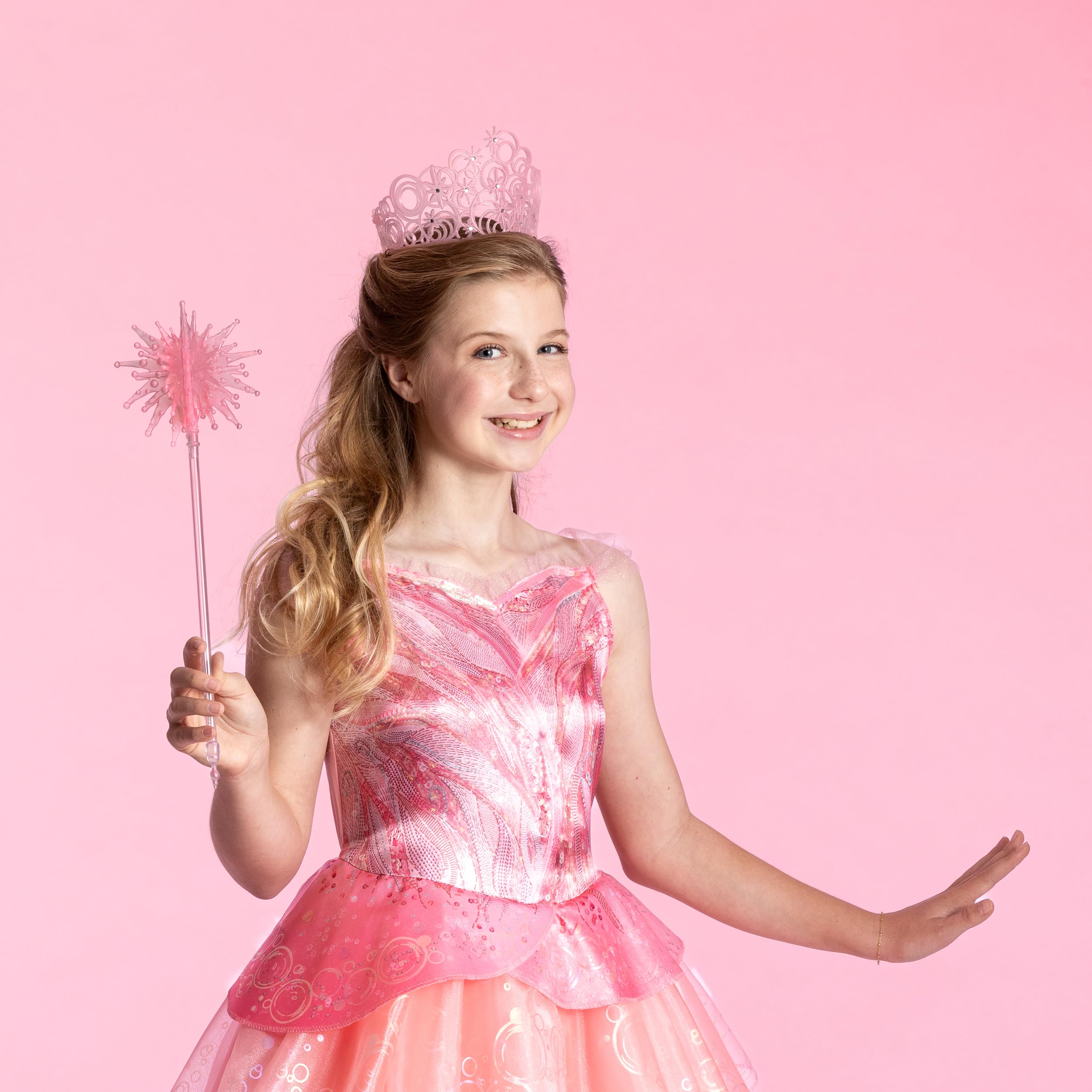 Disguise Wicked Glinda Wand Accessory for Girls Fancy Dress 6