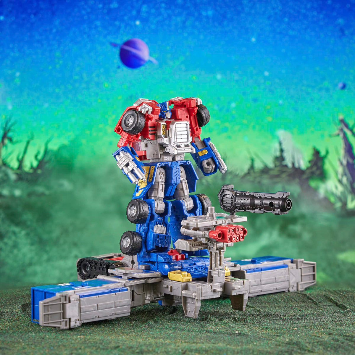 Transformers Legacy Evolution Armada Universe Optimus Prime Action Figure - 7.5 Inch, Age 8+