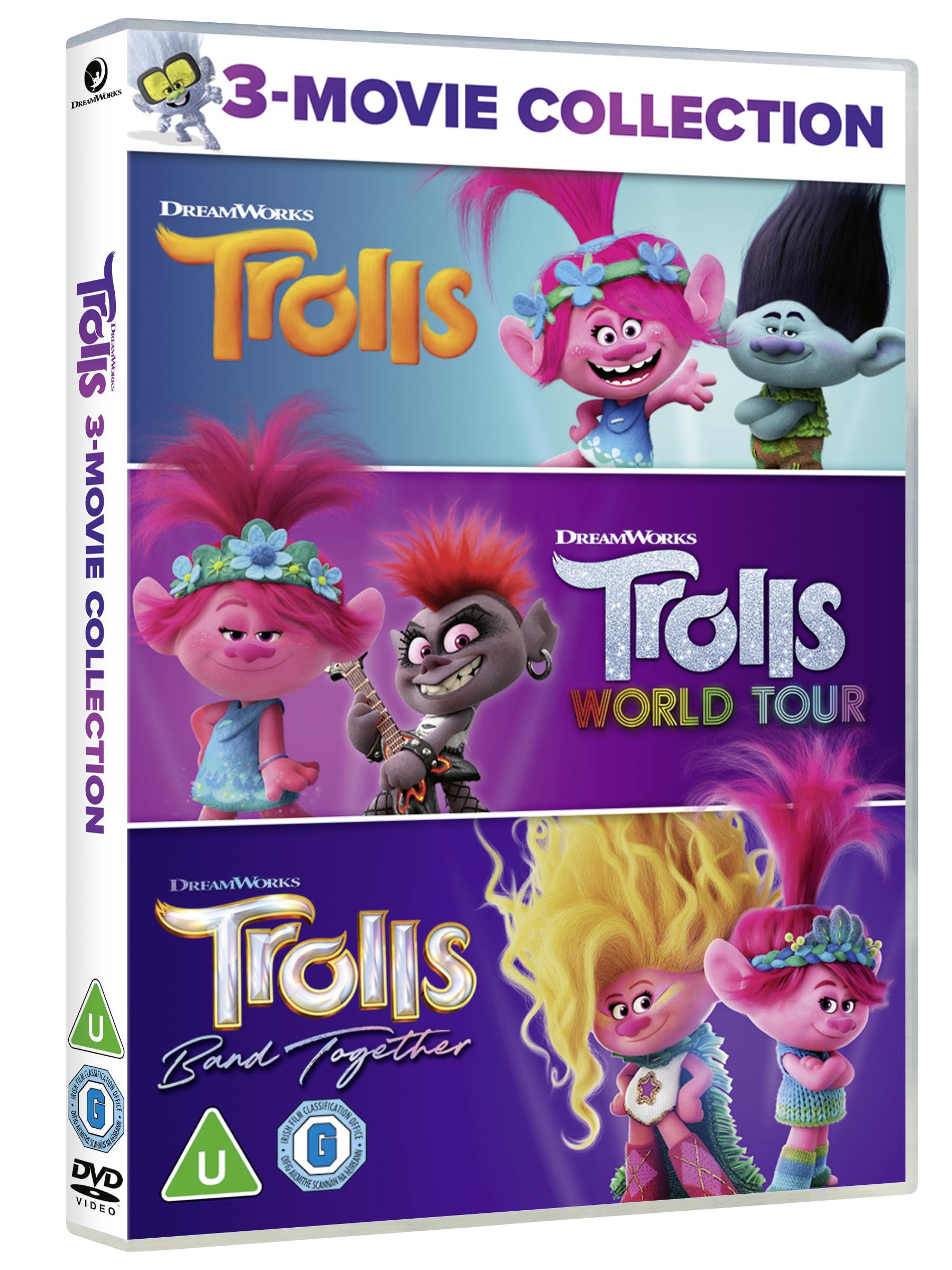 Trolls 3-Movie Collection [DVD] 2