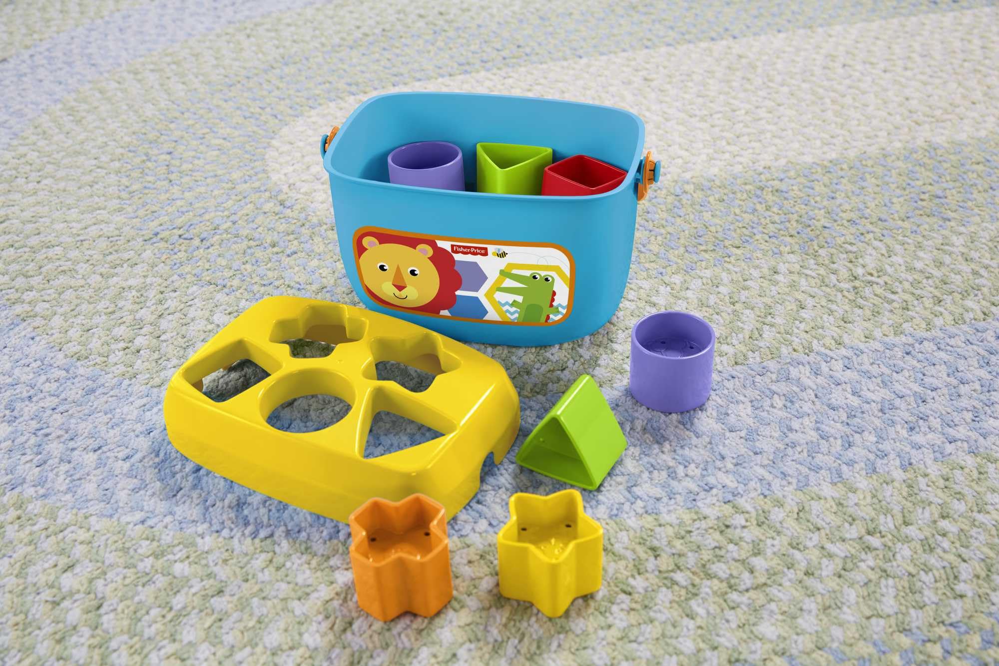 Fisher-Price Baby’s First Blocks Set of 10 Shapes for Sorting Play | Ages 6+ Months 3