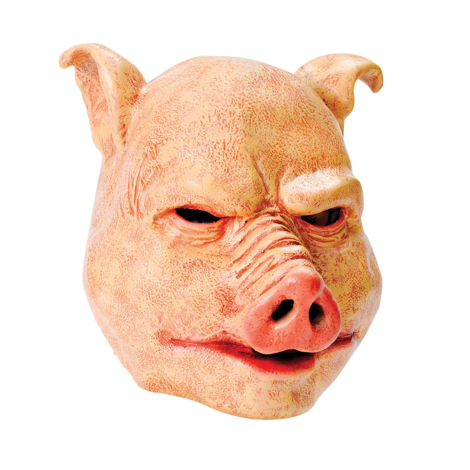 Bristol Novelty Horror Pig Mask - Realistic Latex Costume Accessory | One Size, Pink