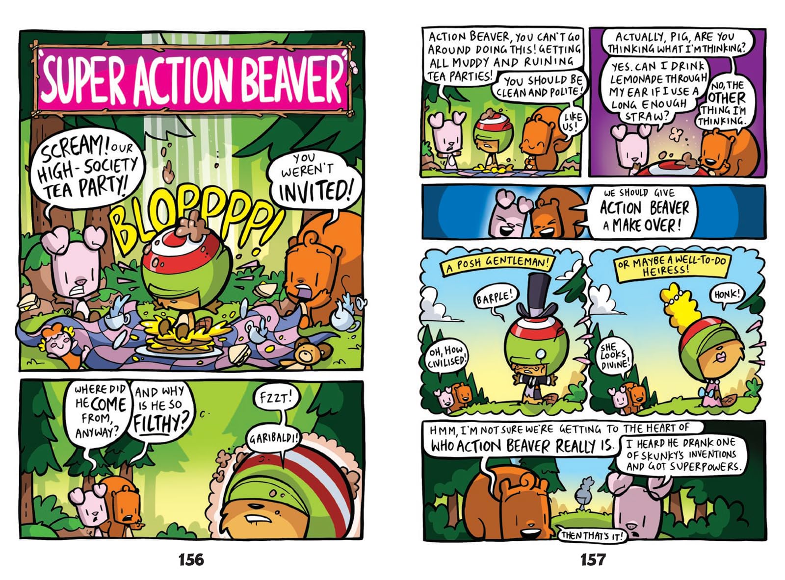 Bunny vs Monkey and the League of Doom!: 3 by Jamie Smart | Paperback 3