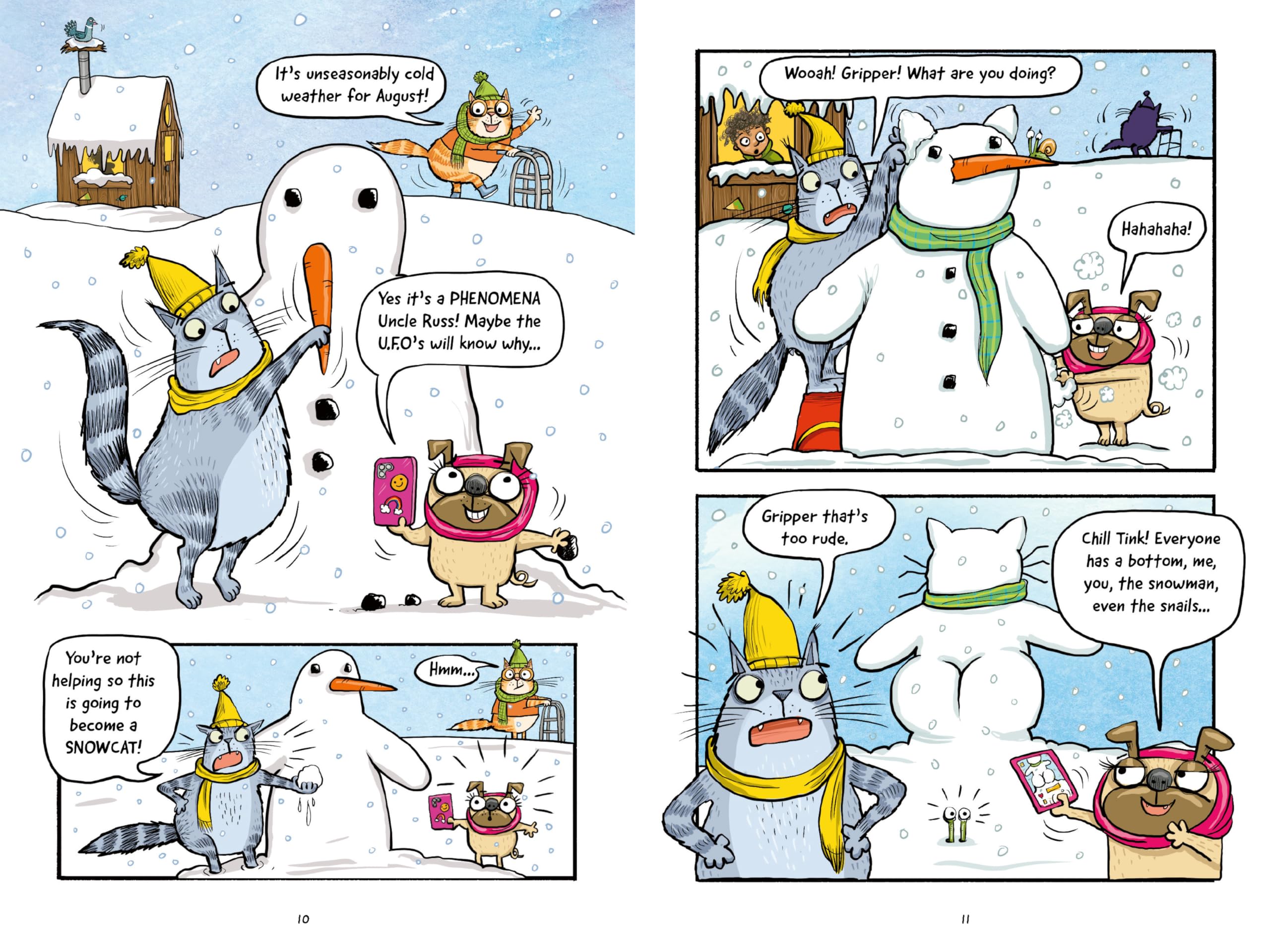 Chicken Hill: Frozen Squirrel Rescue Mission - Three Hilarious Short Stories [Paperback]