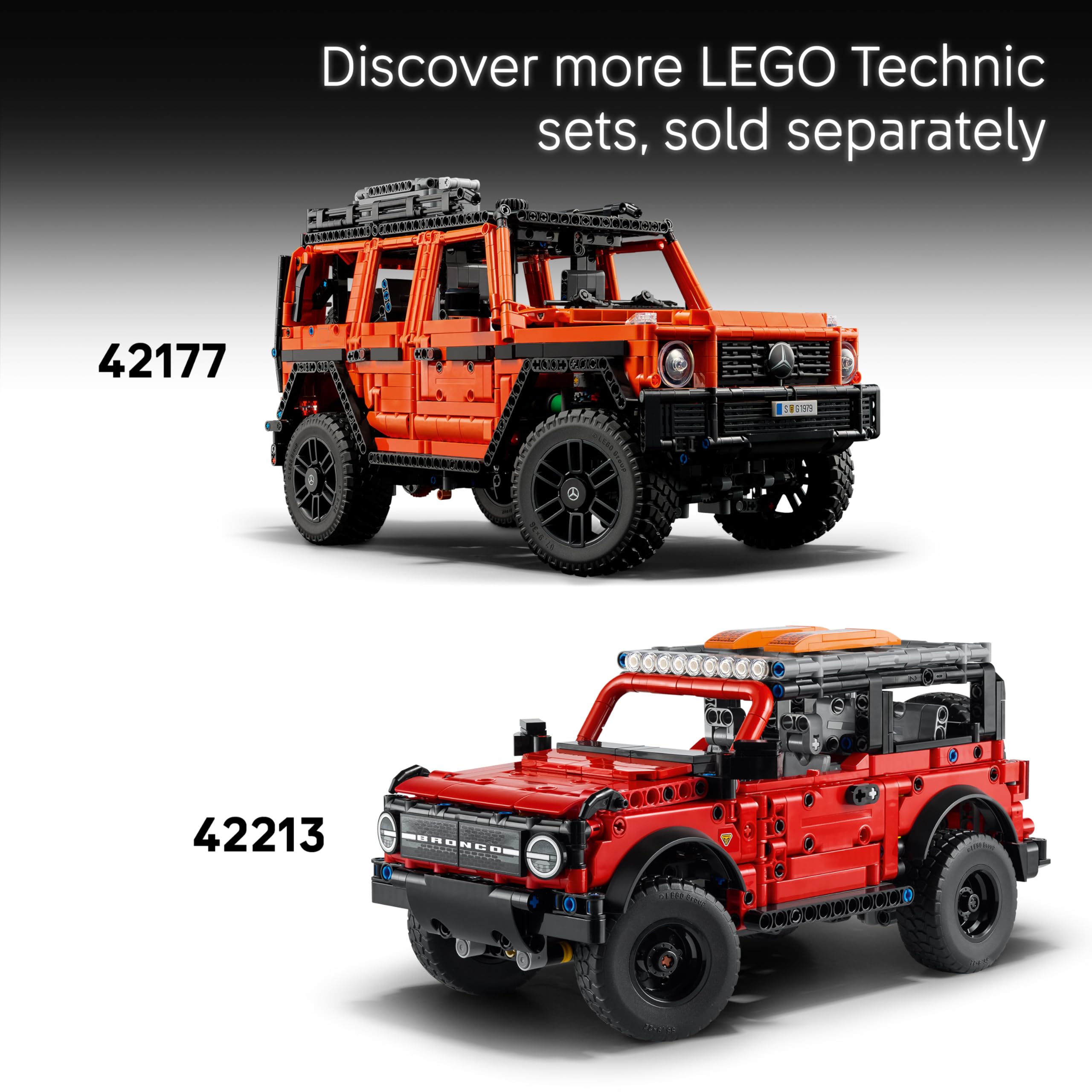 LEGO Technic Jeep Wrangler Rubicon SUV Car Toy Model Kit 42227 for Ages 10+ 7