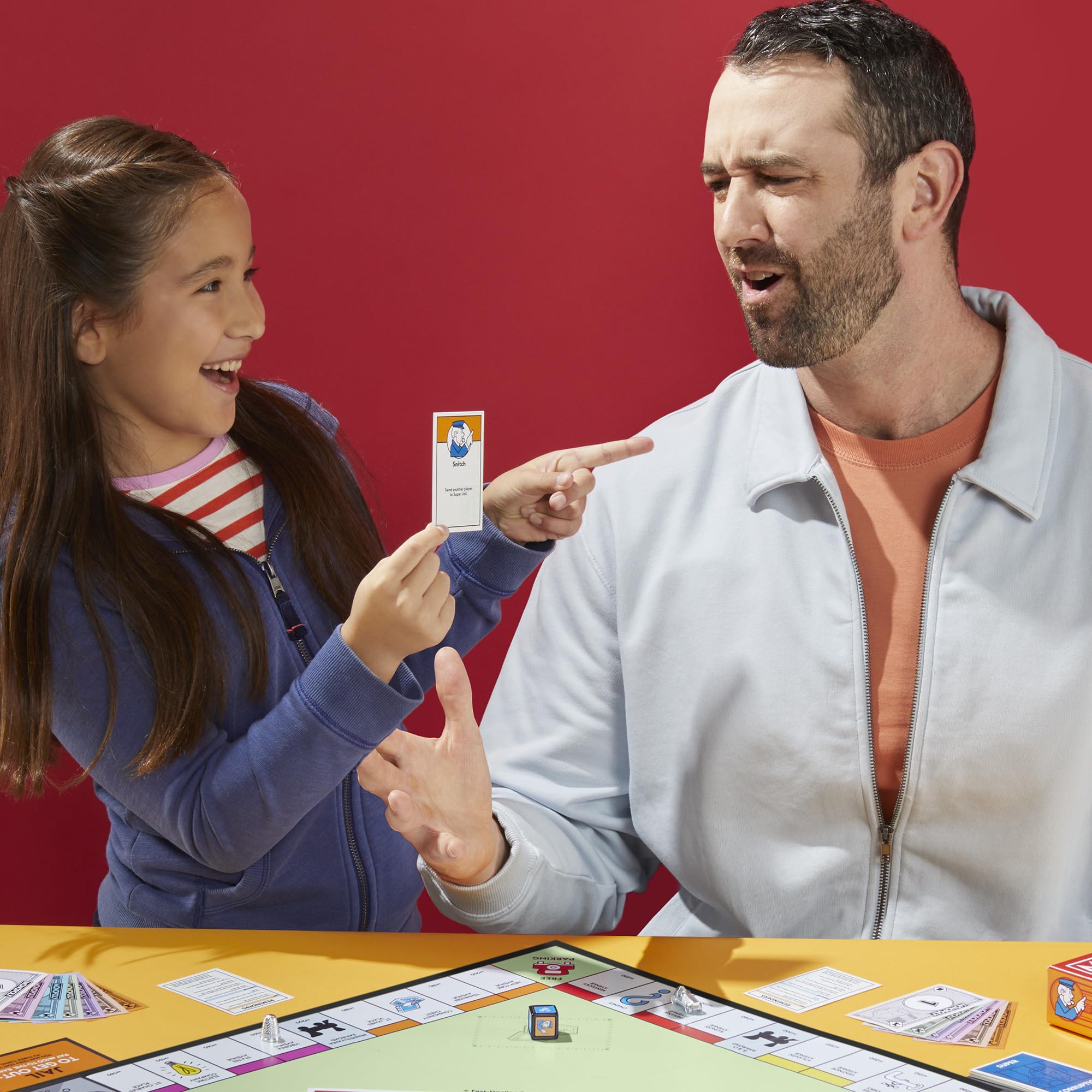 Monopoly Go to Jail Expansion - Play in Half the Time | Ages 8+ | Up to 6 Players 6