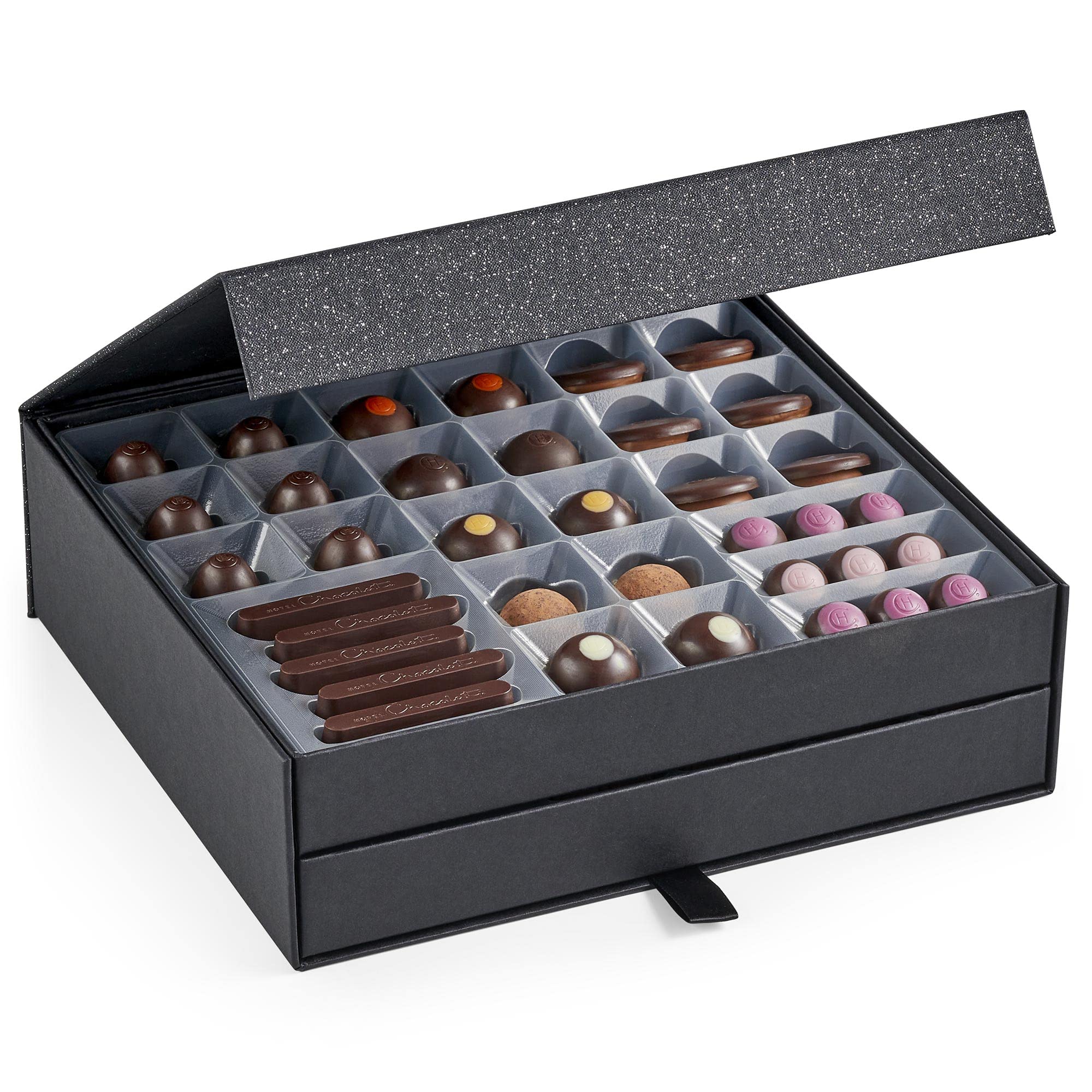 Hotel Chocolat Dark Cabinet - 59 of Our Finest Dark Chocolates, 540g 8