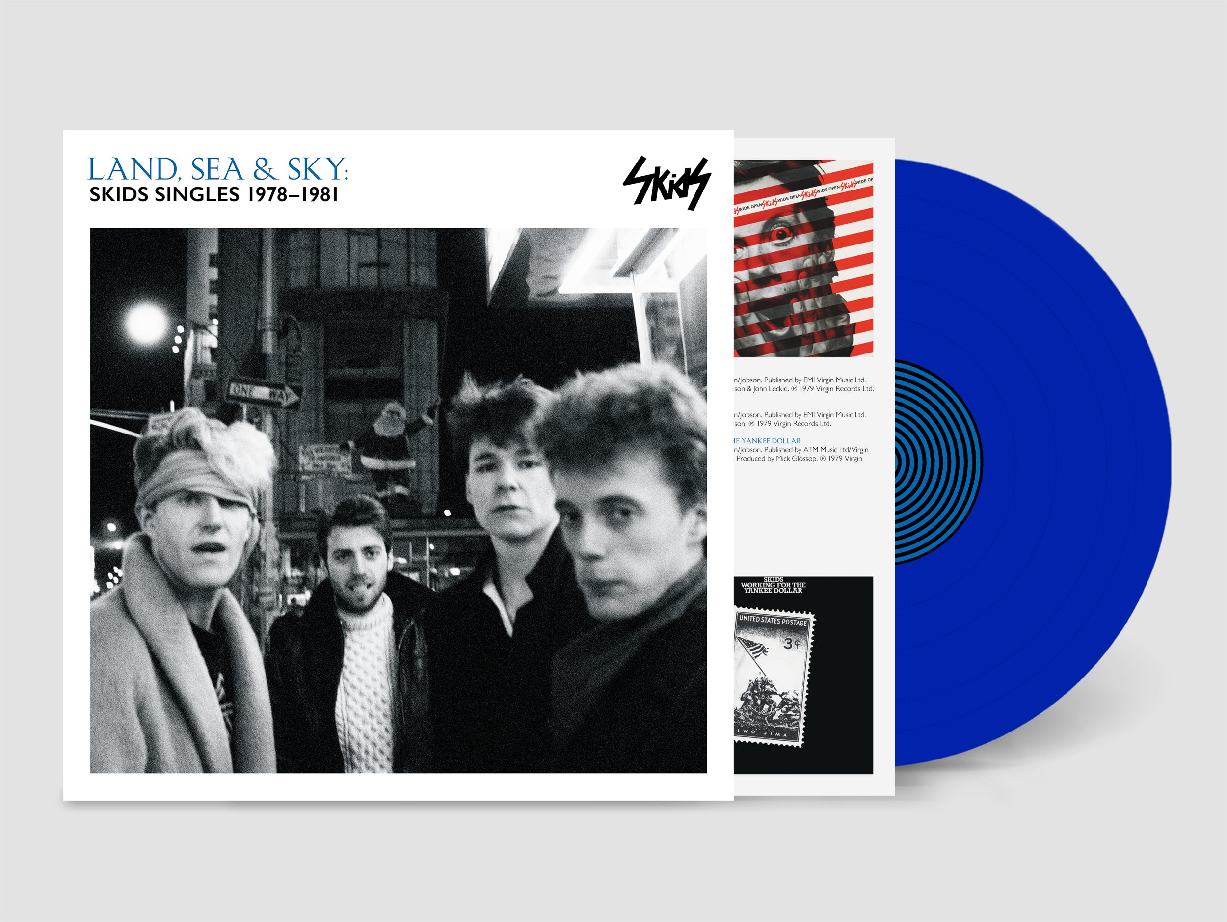 Skids - Land, Sea & Sky: Skids Singles 1978-1981 [VINYL] Saltire Blue 2