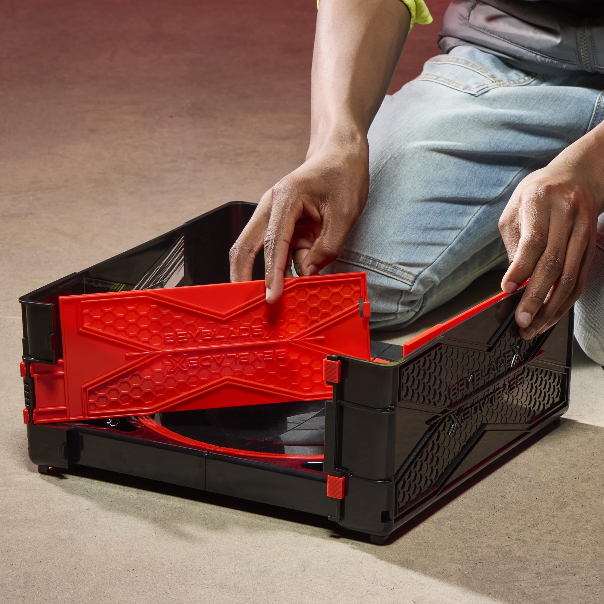 Beyblade X Clash and Carry Beystadium - Portable Arena | Folds for Travel | Ages 8+ 6