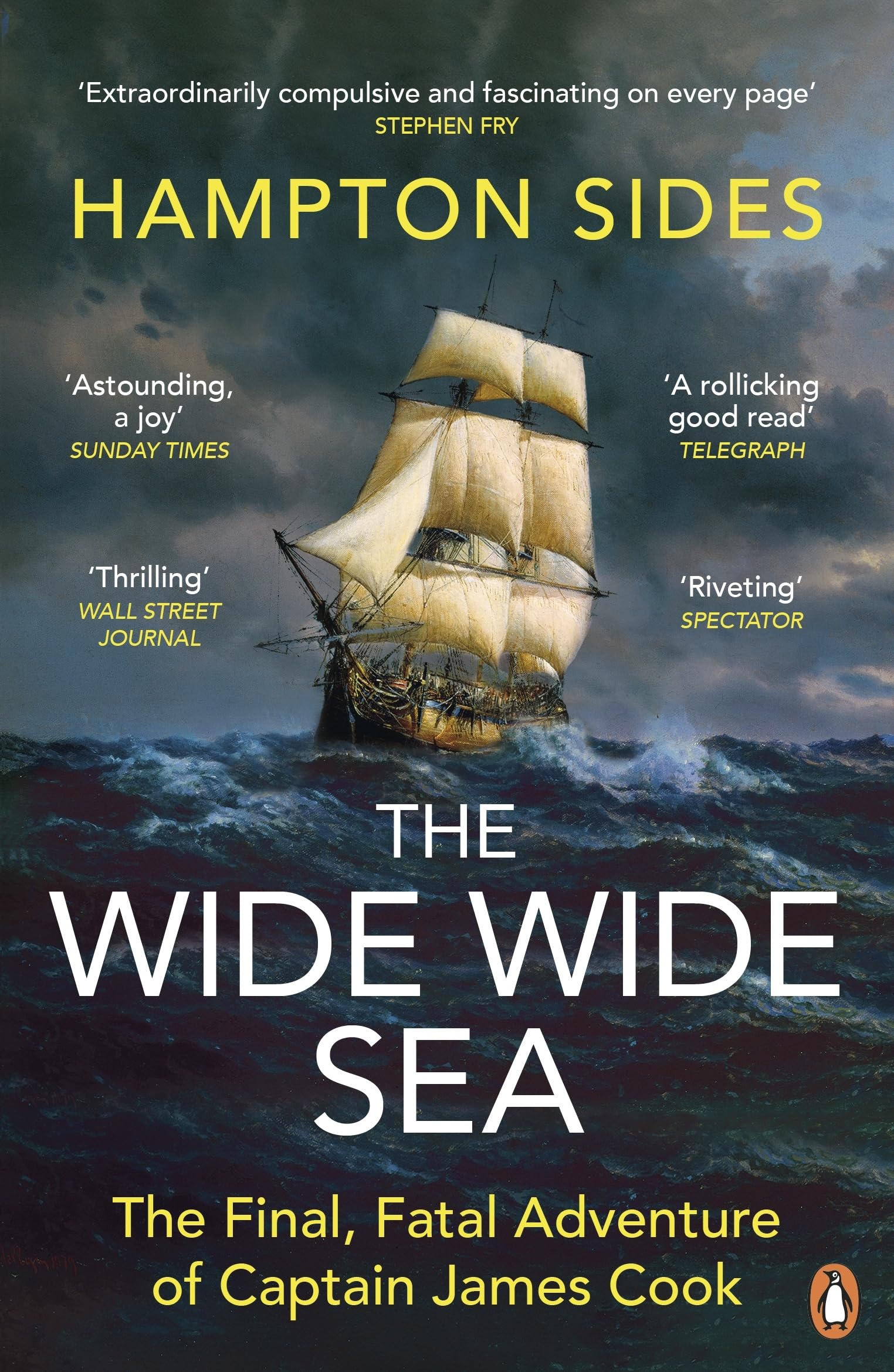 Hampton Sides - The Wide Wide Sea | Paperback | Shipbuilding History