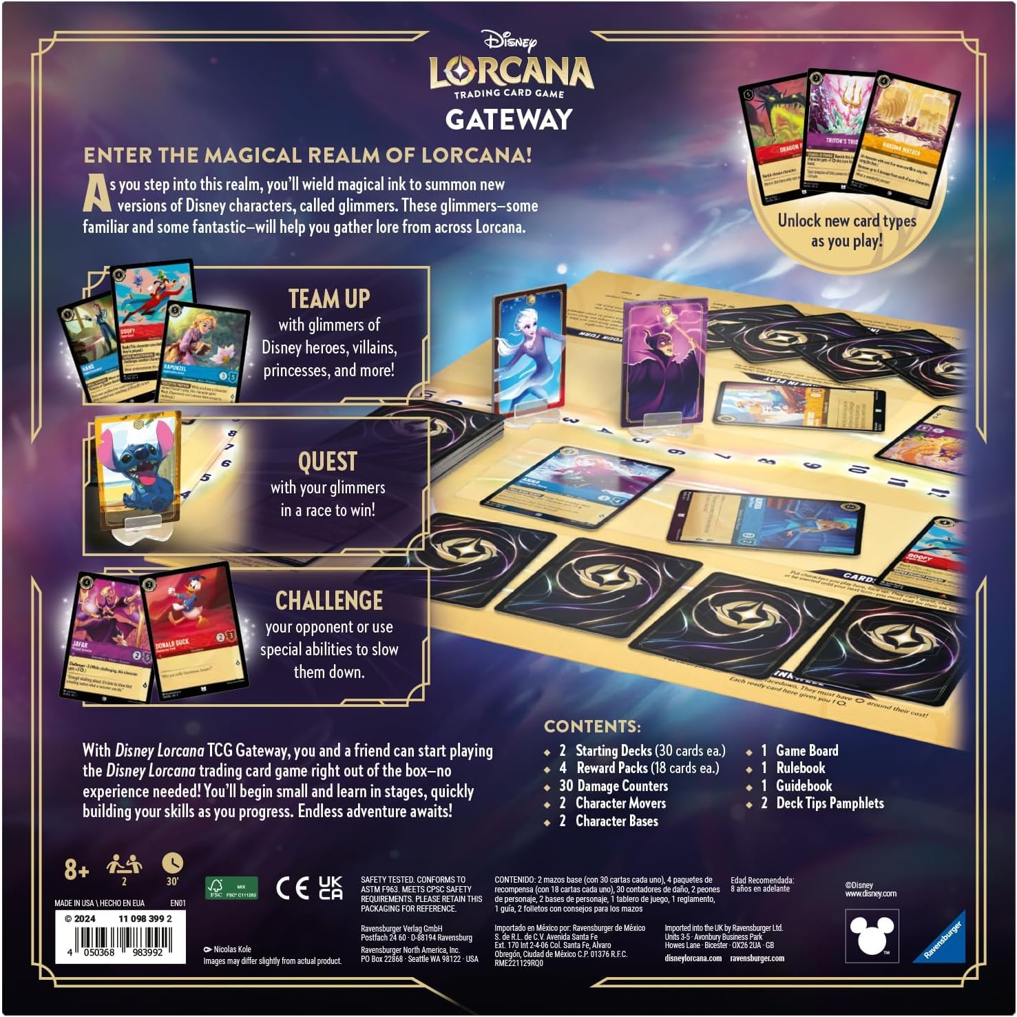 Ravensburger Disney Lorcana Gateway Trading Card Game 11