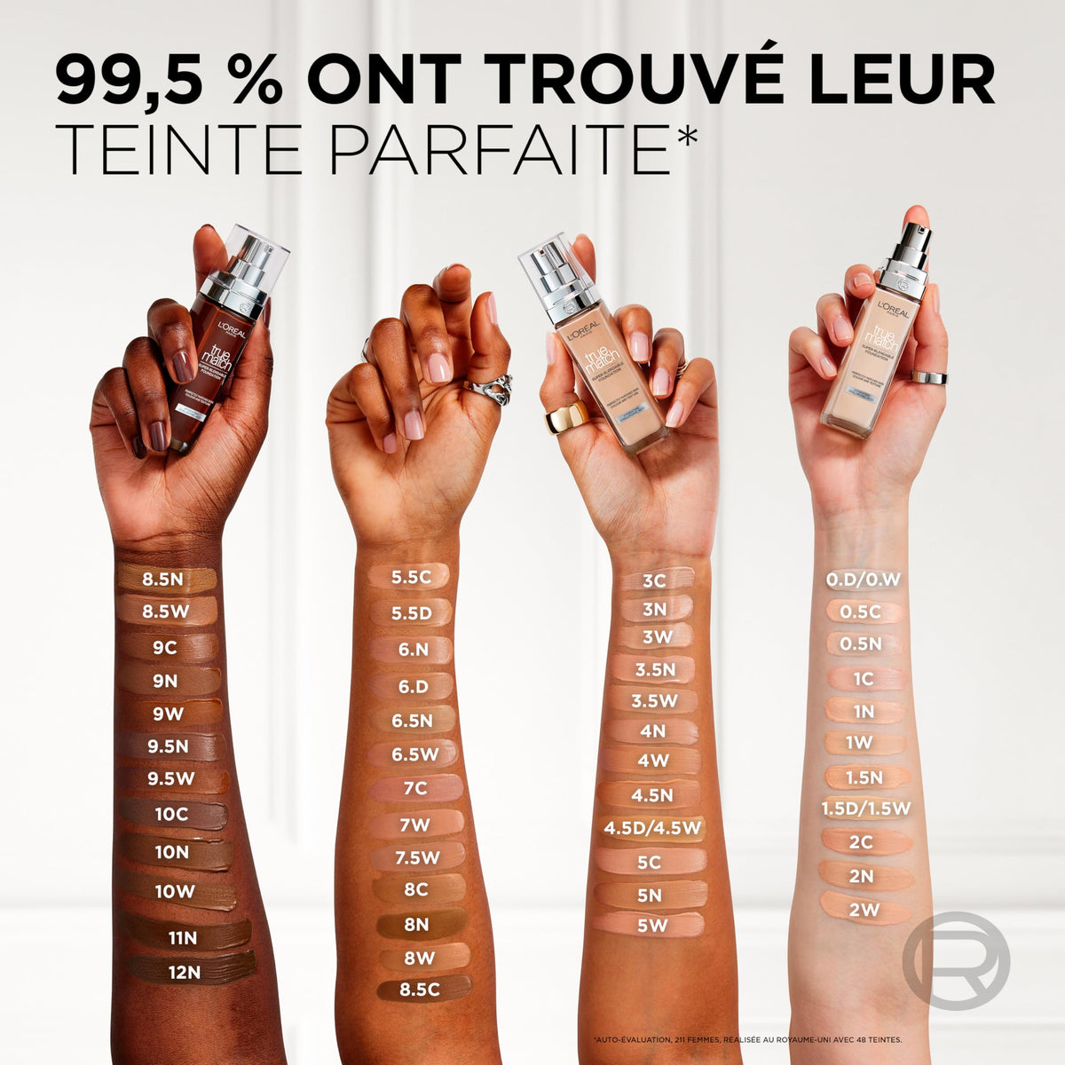 L'Oreal Paris True Match Liquid Foundation - Natural Finish, Long-Wearing, For Sensitive Skin | 30 ml 10