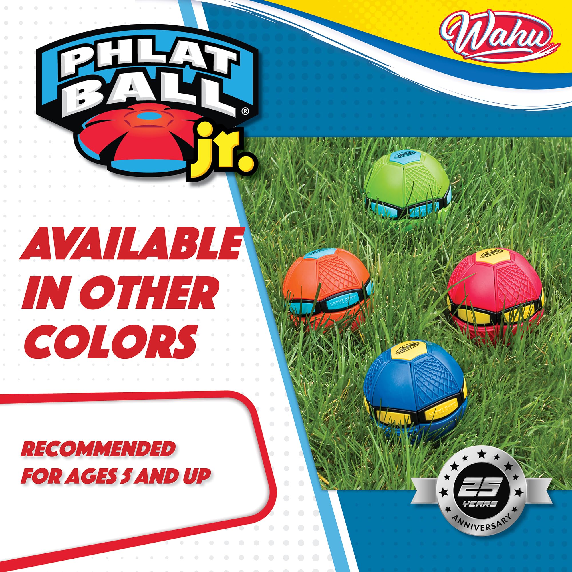 Wahu Phlat Ball Junior - Transforming Disc to Ball Toy for Kids 5+ 12