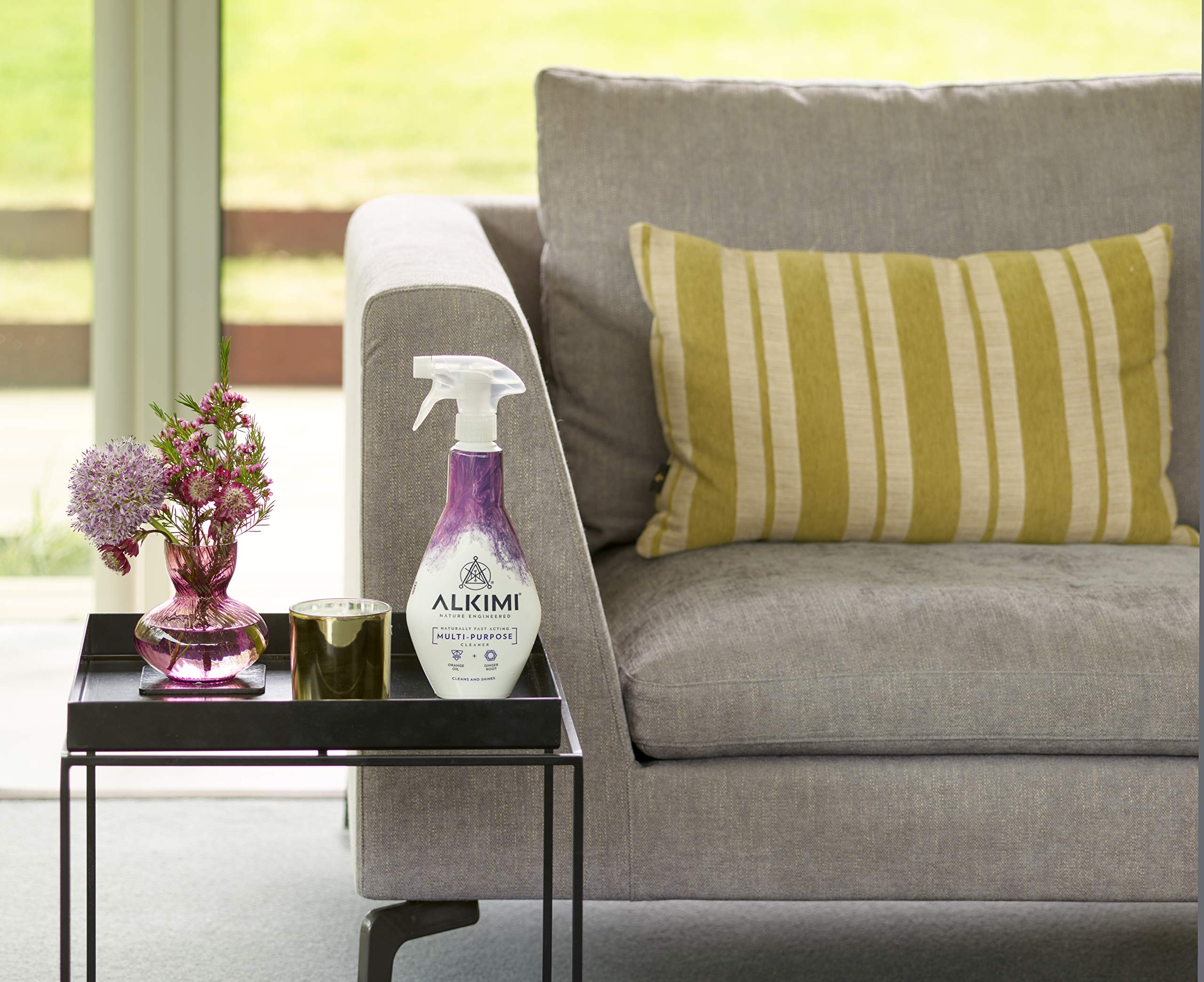 ALKIMI Multi-Surface Cleaning Spray - Natural Orange Oil & Ginger Root | 500 ml 3