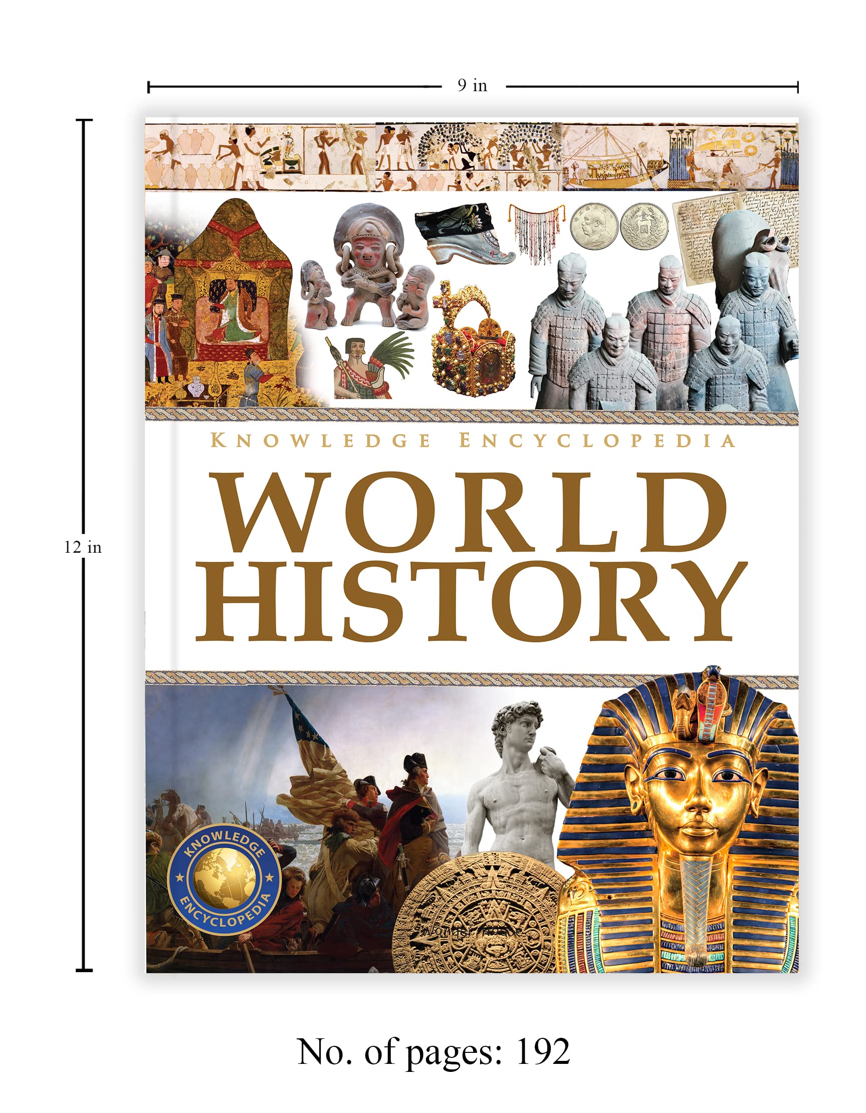 Wonder House Knowledge Encyclopedia - World History: Deluxe Edition | Hardcover | Ages 7-12 3