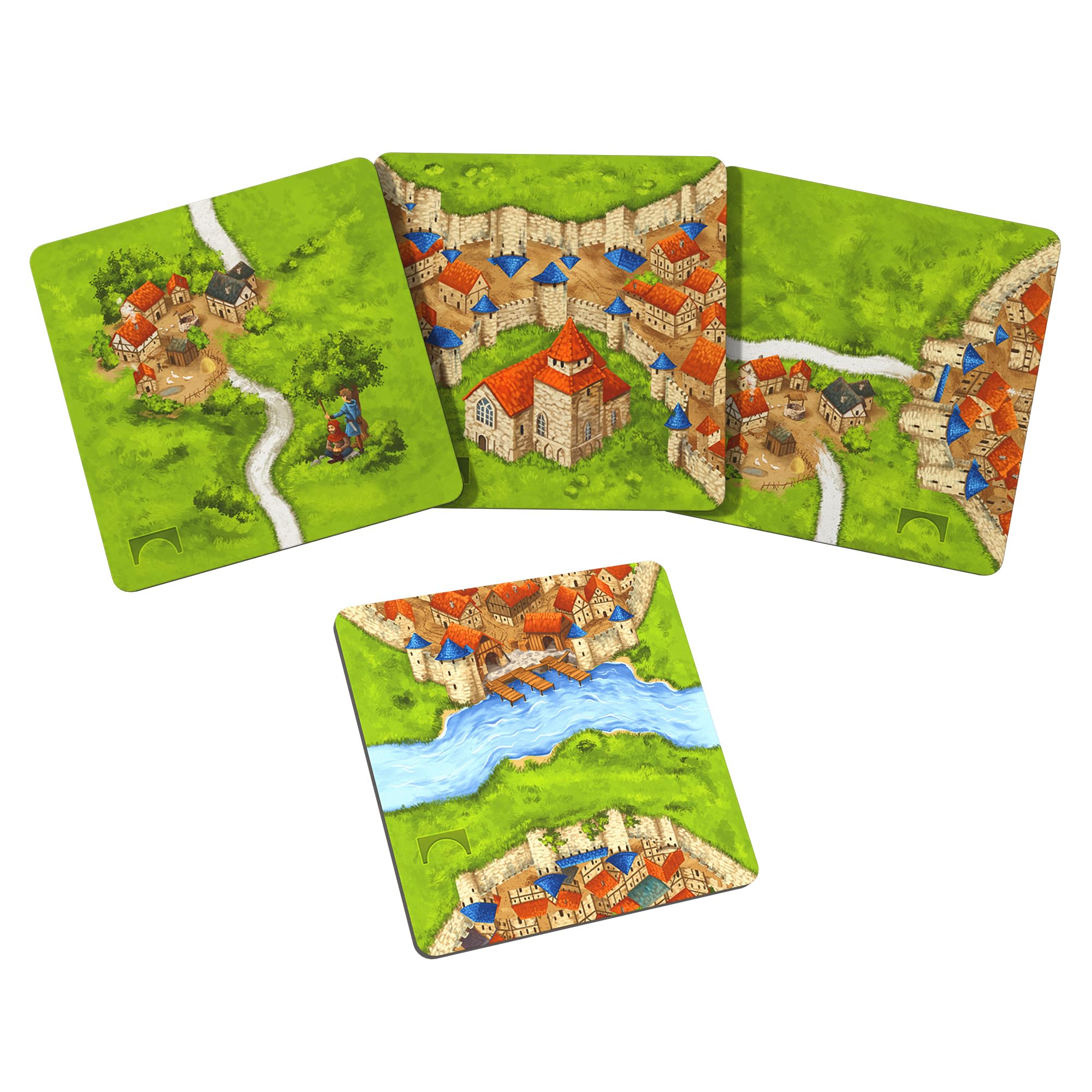 Hans im Glück Carcassonne: Castles & Bridges Expansion 8 Refresh | Strategy Board Game | 5 Players | 45 Min 3