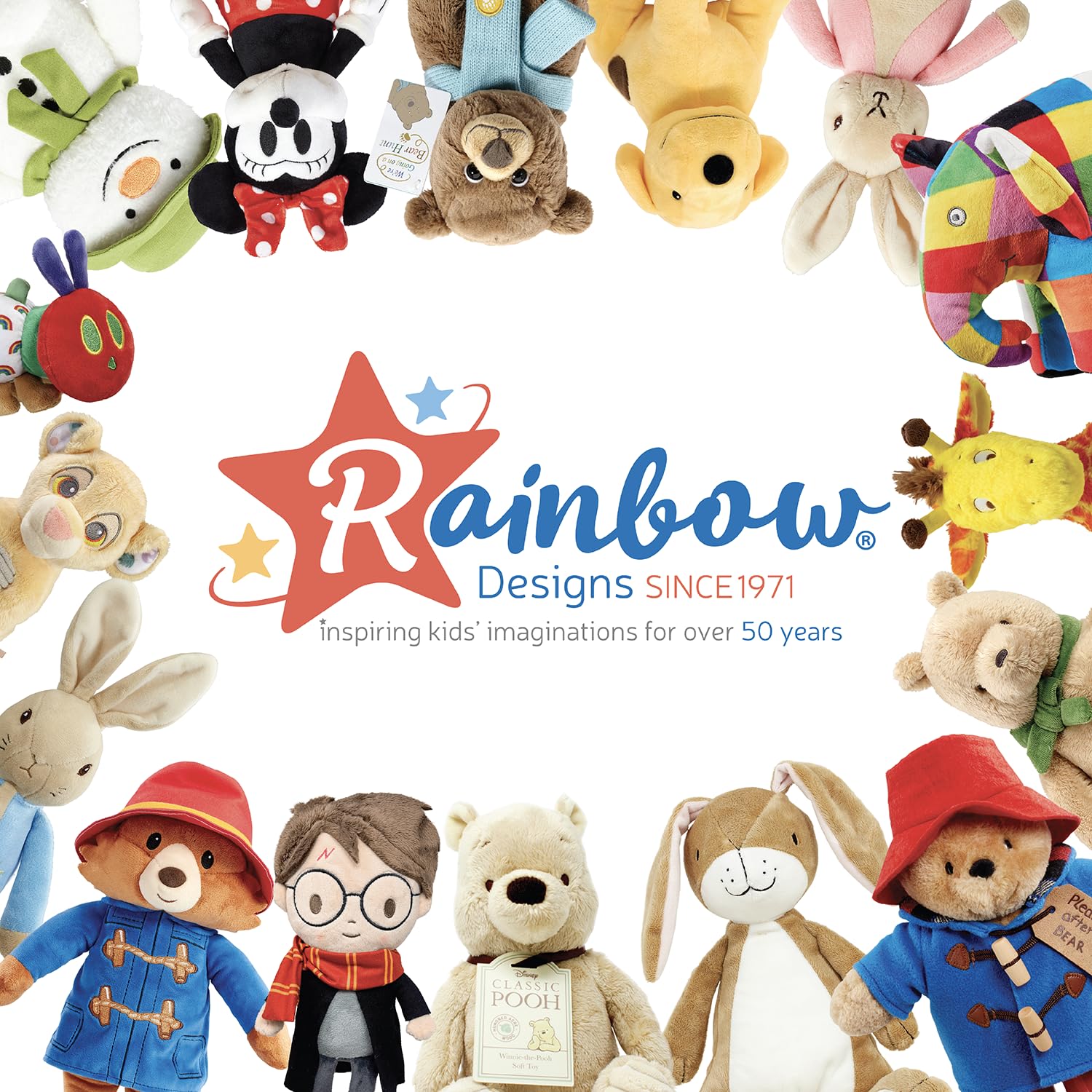 Rainbow Designs Harry Potter Dobby Plush Baby Rattle - Soft Sensory Toy for Newborns & Toddlers 5
