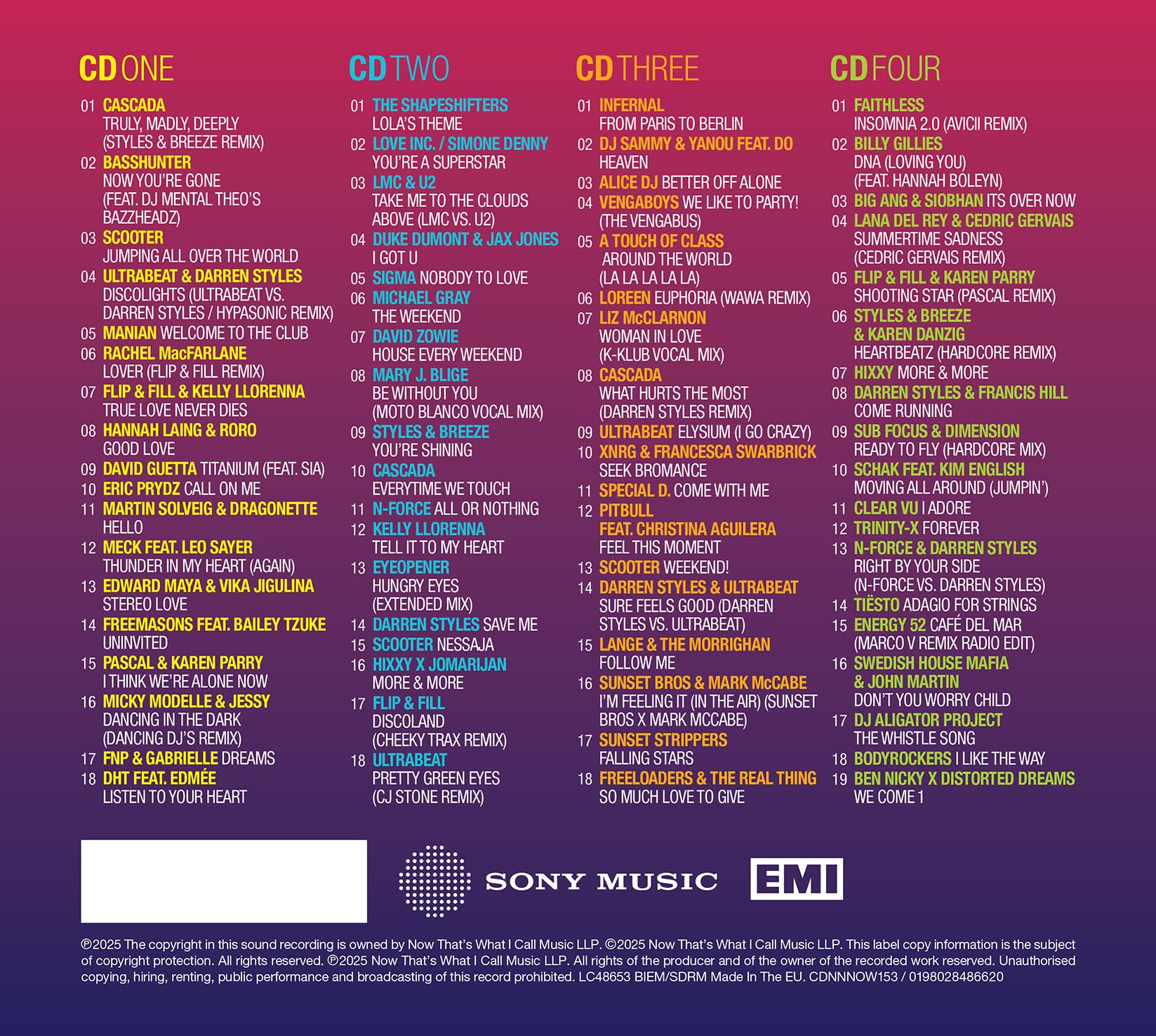 Various Artists - NOW PRESENTS… CLUBLAND [4 CD Box Set] 2