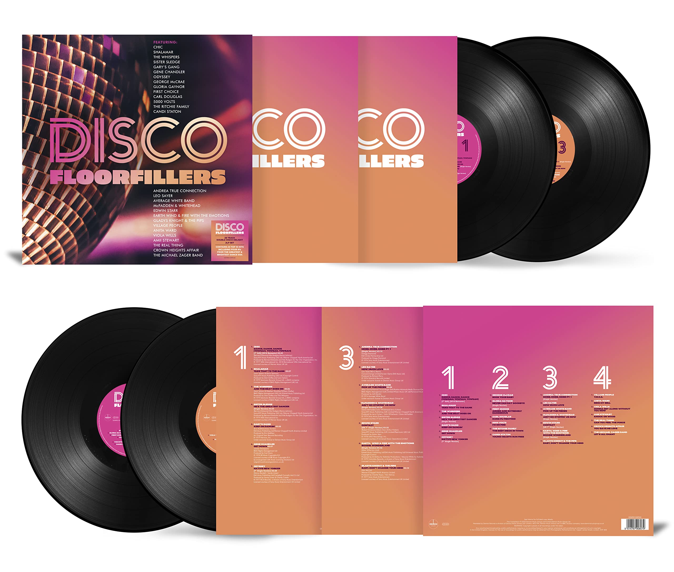 Various Artists - Disco Floorfillers [2LP Vinyl] 3