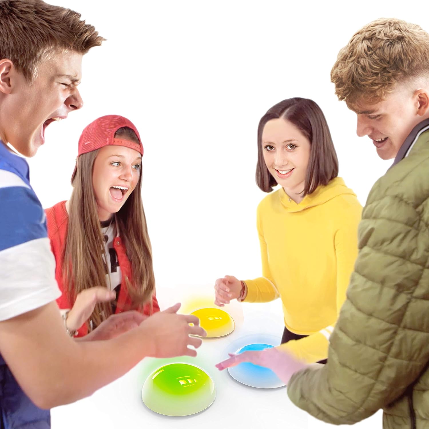 Tap-it 1109 - Multi-Colour Wireless Light-Up Pod Game with 4 Built-In Games 5