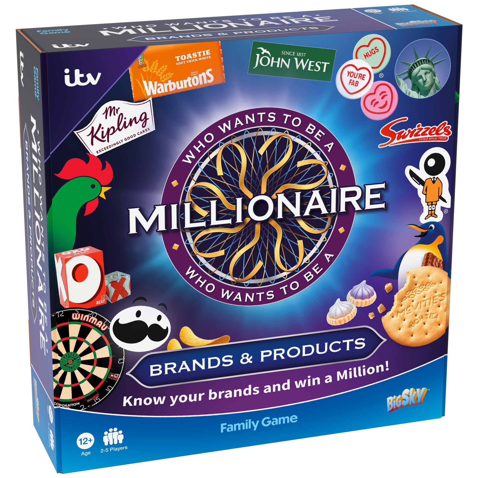 Big Sky Games Who Wants to Be a Millionaire Official Brand Edition Board Game