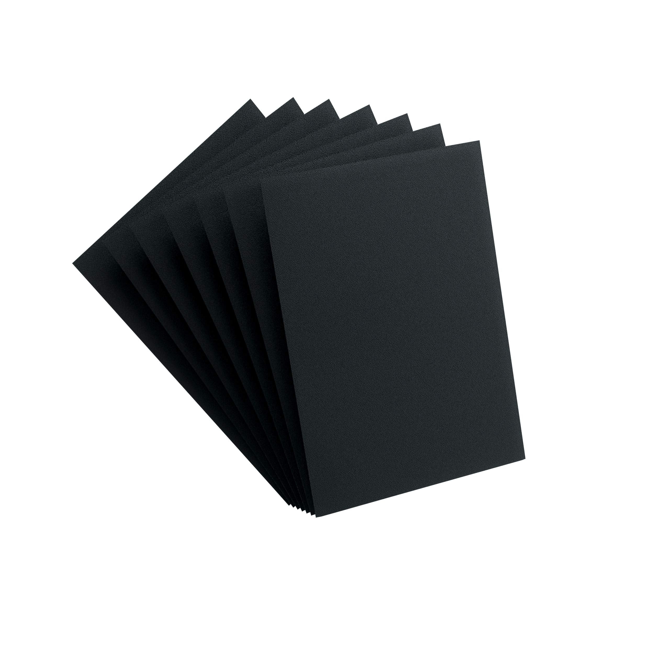 Gamegenic Matte Prime Sleeves - Black, 100-Pack | Matte Finish | Ideal for Double-Sleeving