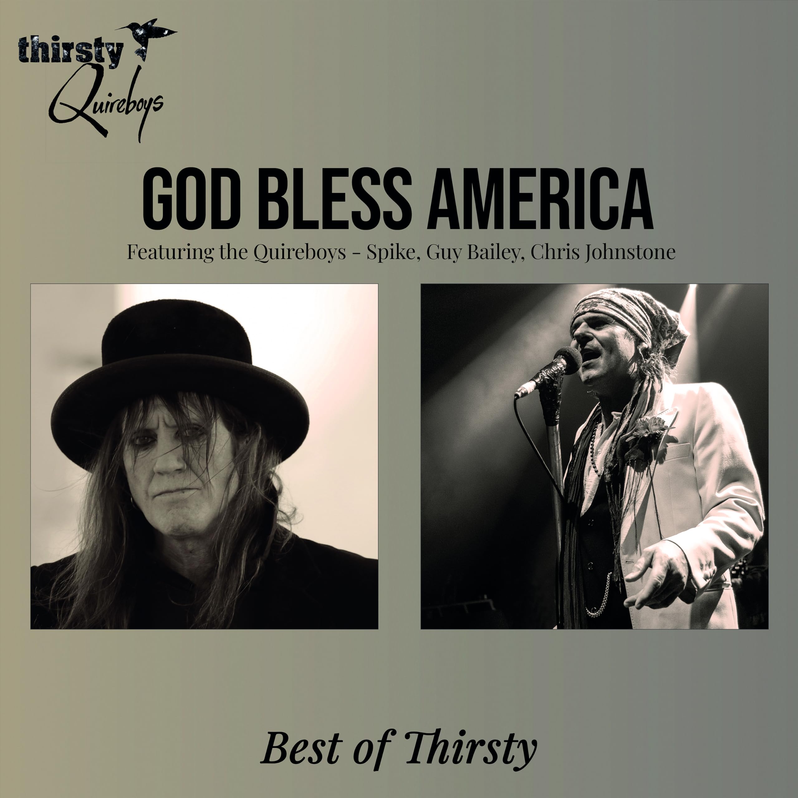 THIRSTY QUIREBOYS - GOD BLESS AMERICA - BEST OF THIRSTY [CD] 1