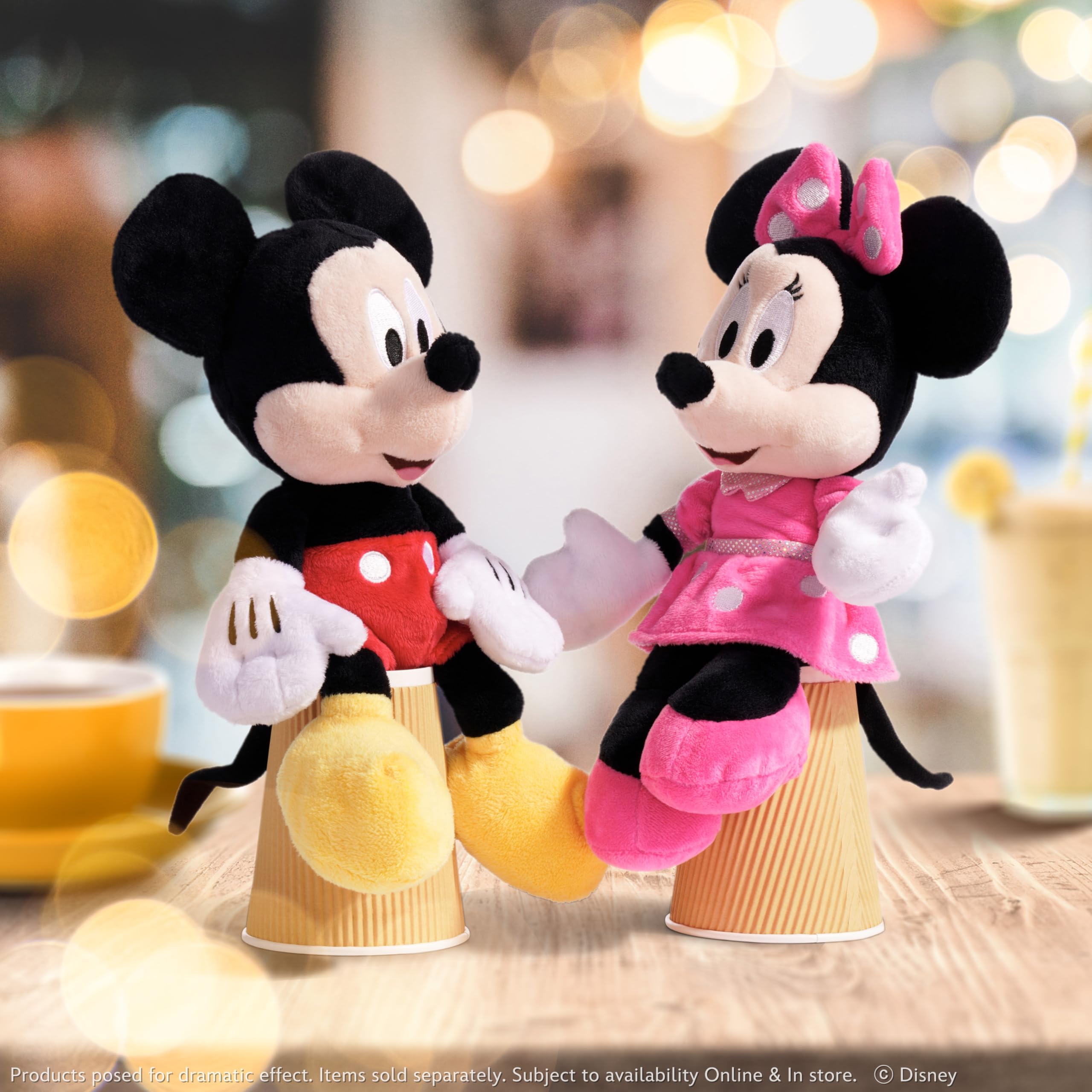 Simba 6315870225 Mickey Mouse Plush Toy - 25 cm Cuddly Soft Stuffed Animal for Babies 6