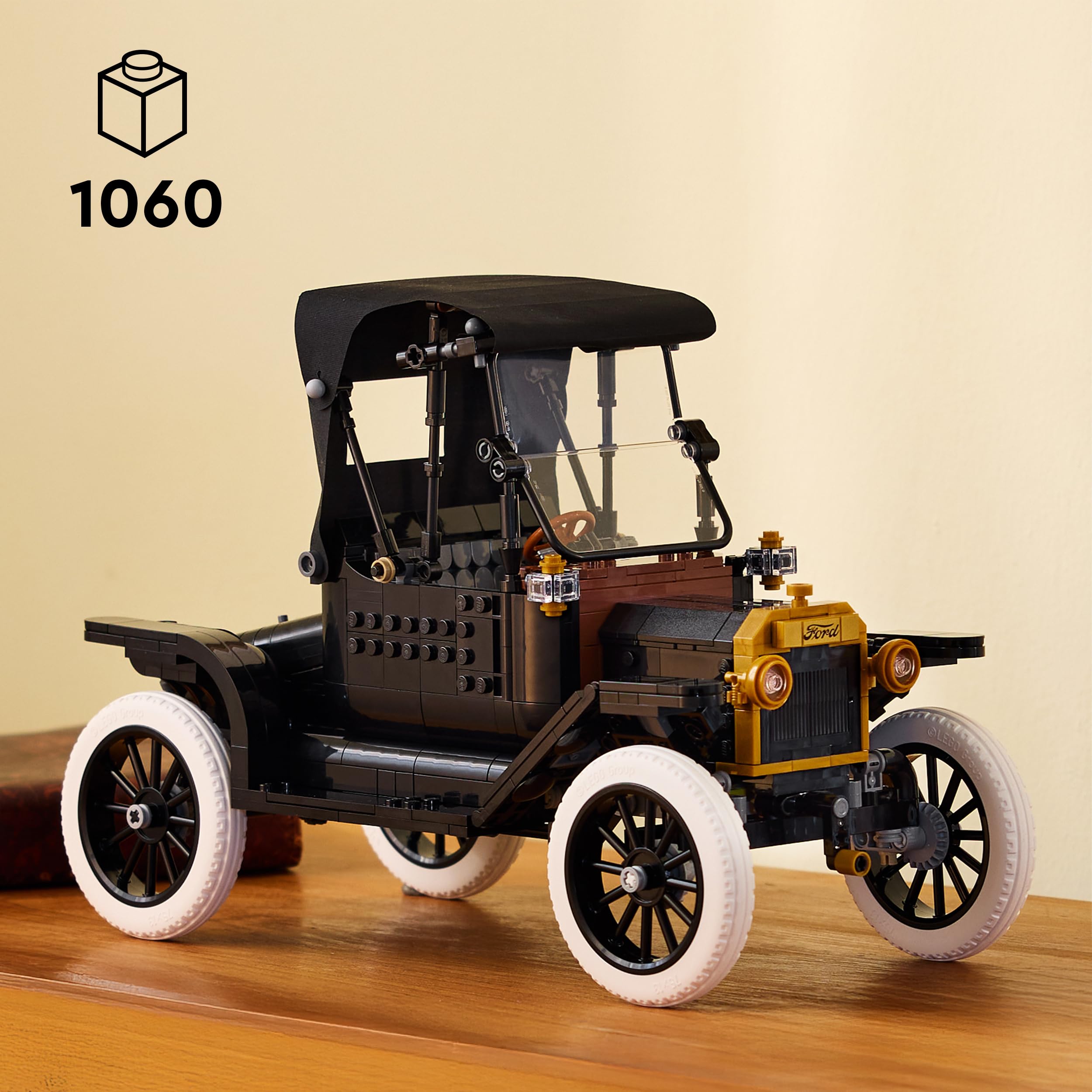 LEGO Icons Ford Model T 11376 - Vintage Car Model Building Kit for Adults | 18+ 2