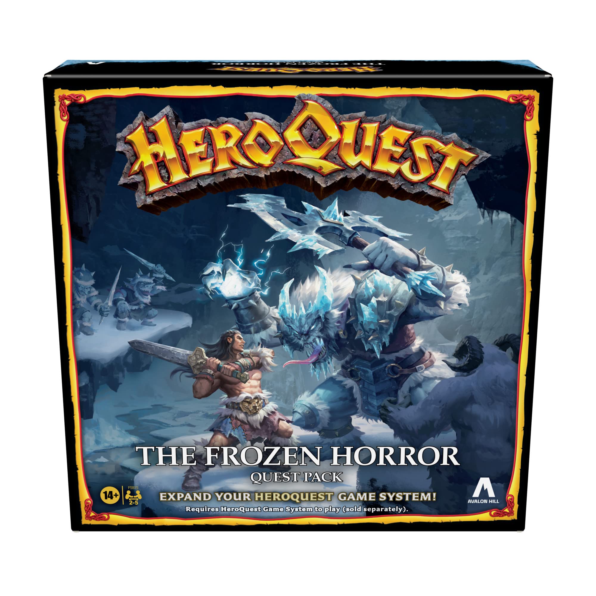 Avalon Hill HeroQuest The Frozen Horror Quest Pack - Expansion Board Game for Ages 14+ 4