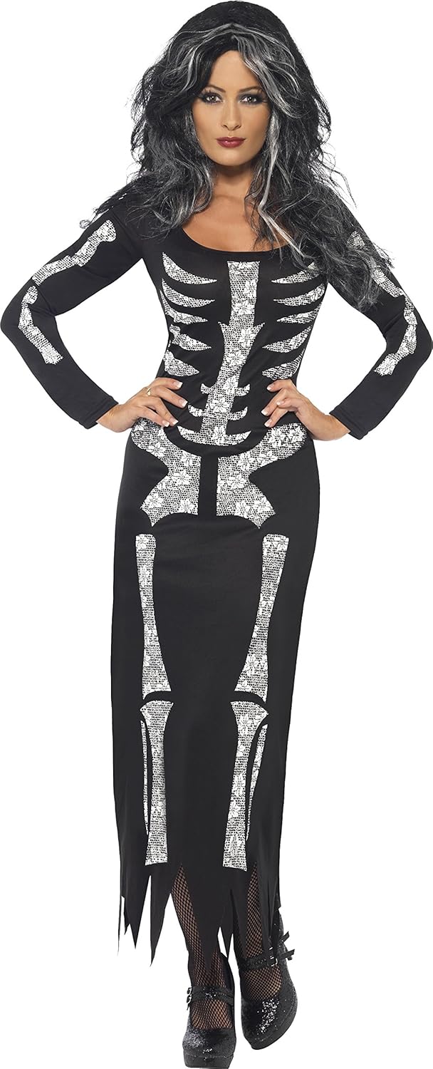 Smiffys Skeleton Costume - Women's Size 12-14 1