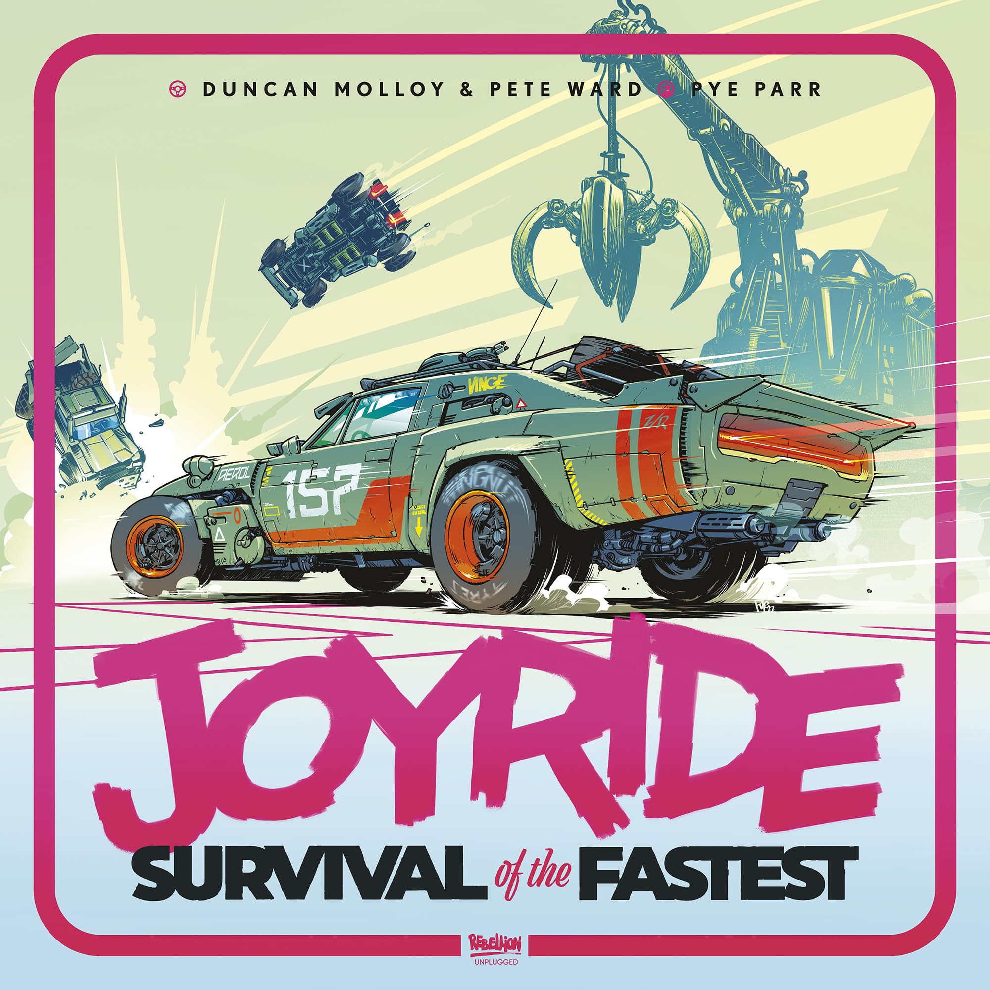 Rebellion Unplugged JOYRIDE: Survival of the Fastest Board Game 15