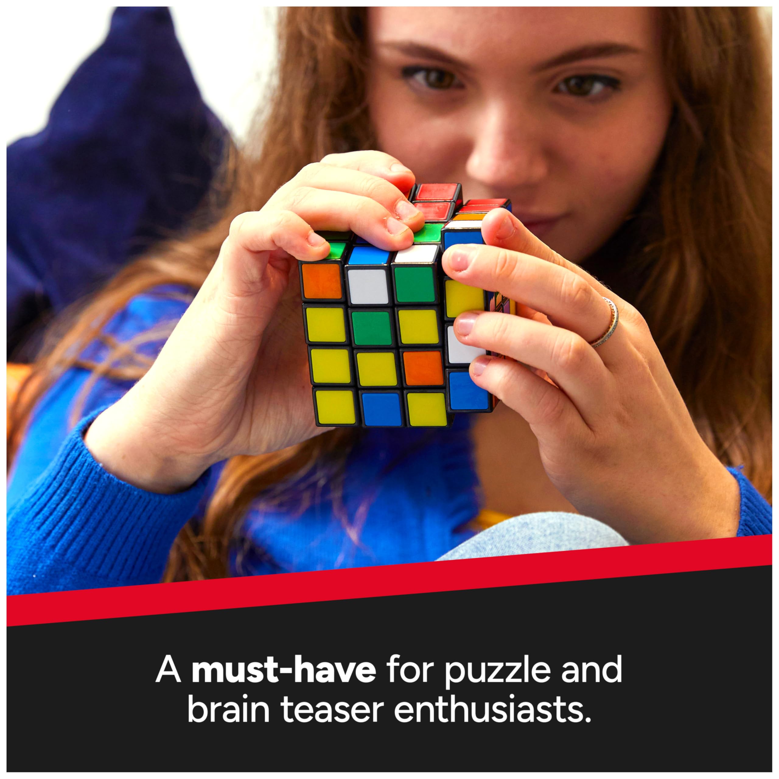 Rubik's Master 4x4 Sequential Puzzle Cube | Multicolor Plastic | Age 8-98 3