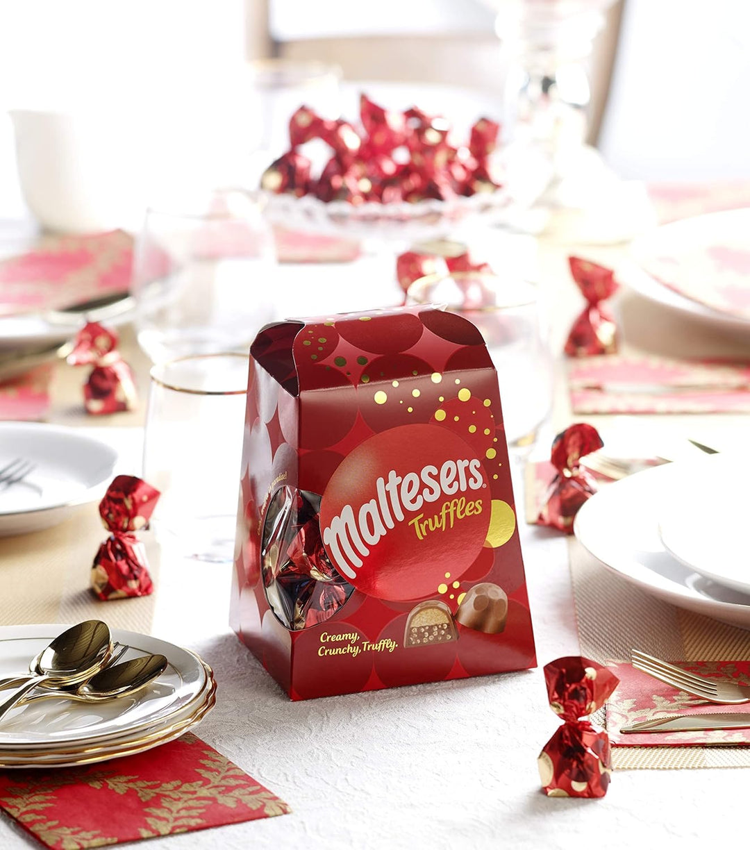 Maltesers Truffles Milk Chocolate Gift Box of Chocolates 200g