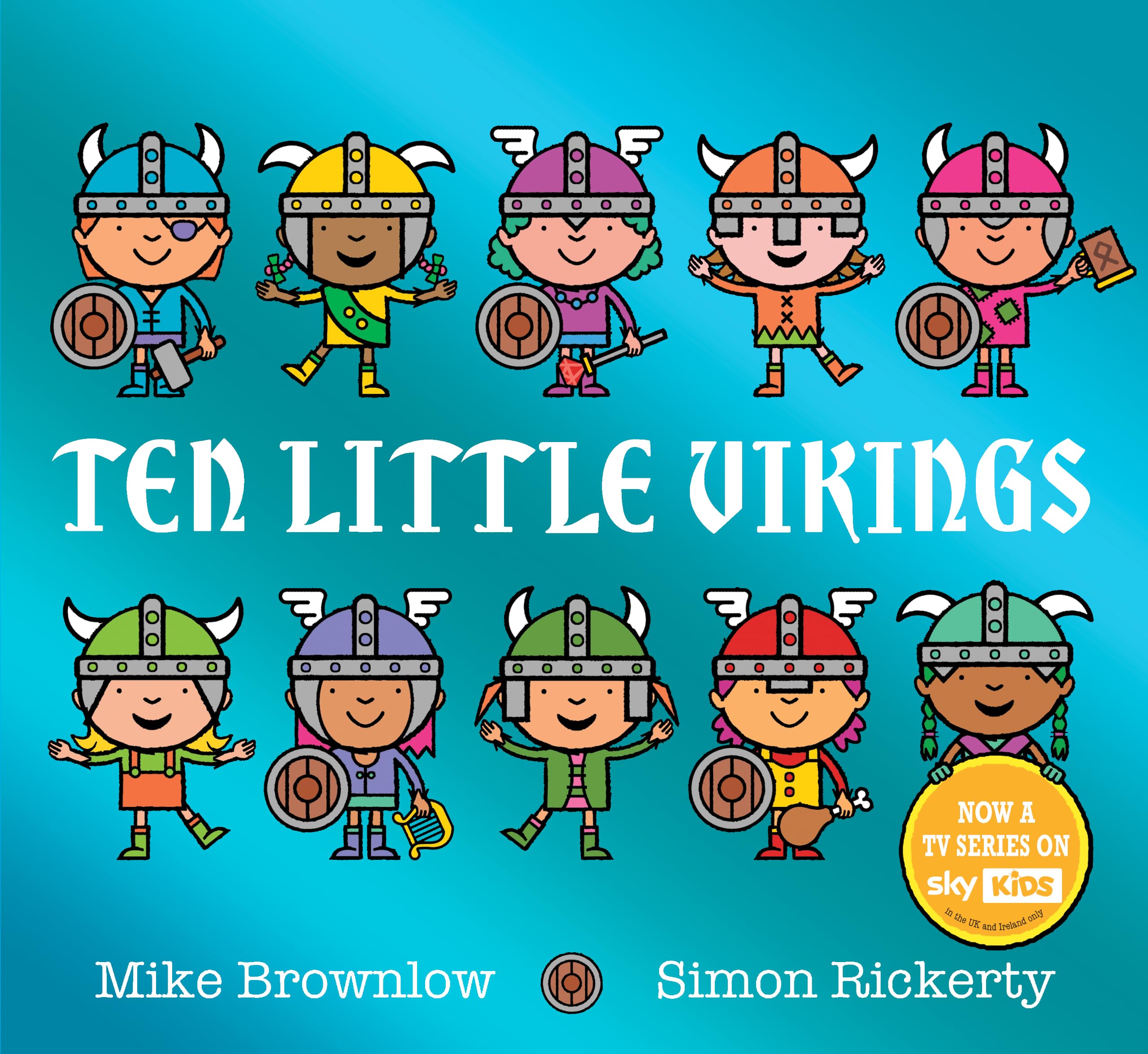 Orchard Books Ten Little Vikings | Stories in Verse | Ages 3-5
