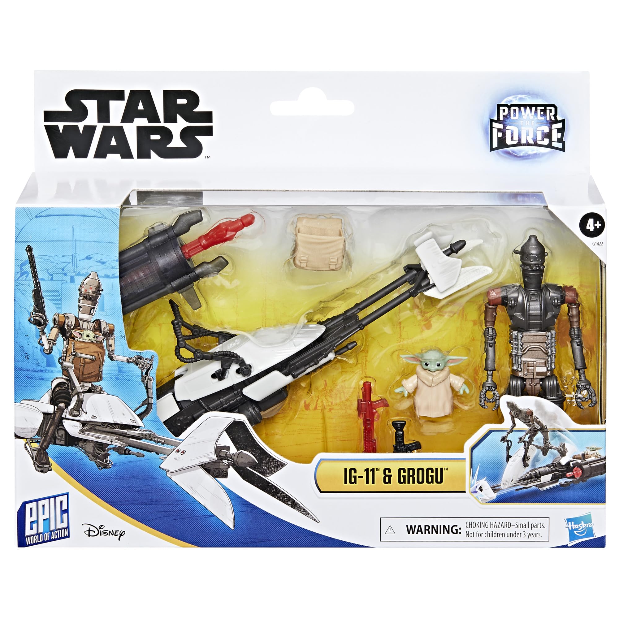 Star Wars 4-Inch Figure Vehicle Pack | Stormtrooper Character | G1422