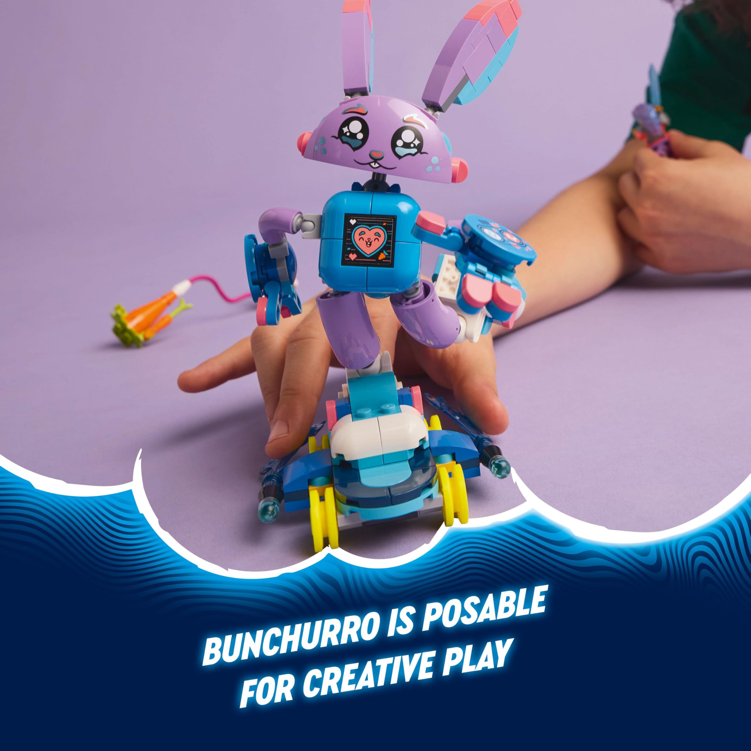 LEGO DREAMZzz Izzie and Bunchurro the Gaming Bunny Building Set - 2-in-1 Fantasy Playset for Kids 7+ 6