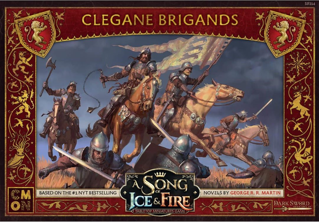 CMON A Song of Ice and Fire: Tabletop Miniatures Game House Clegane Brigands Expansion