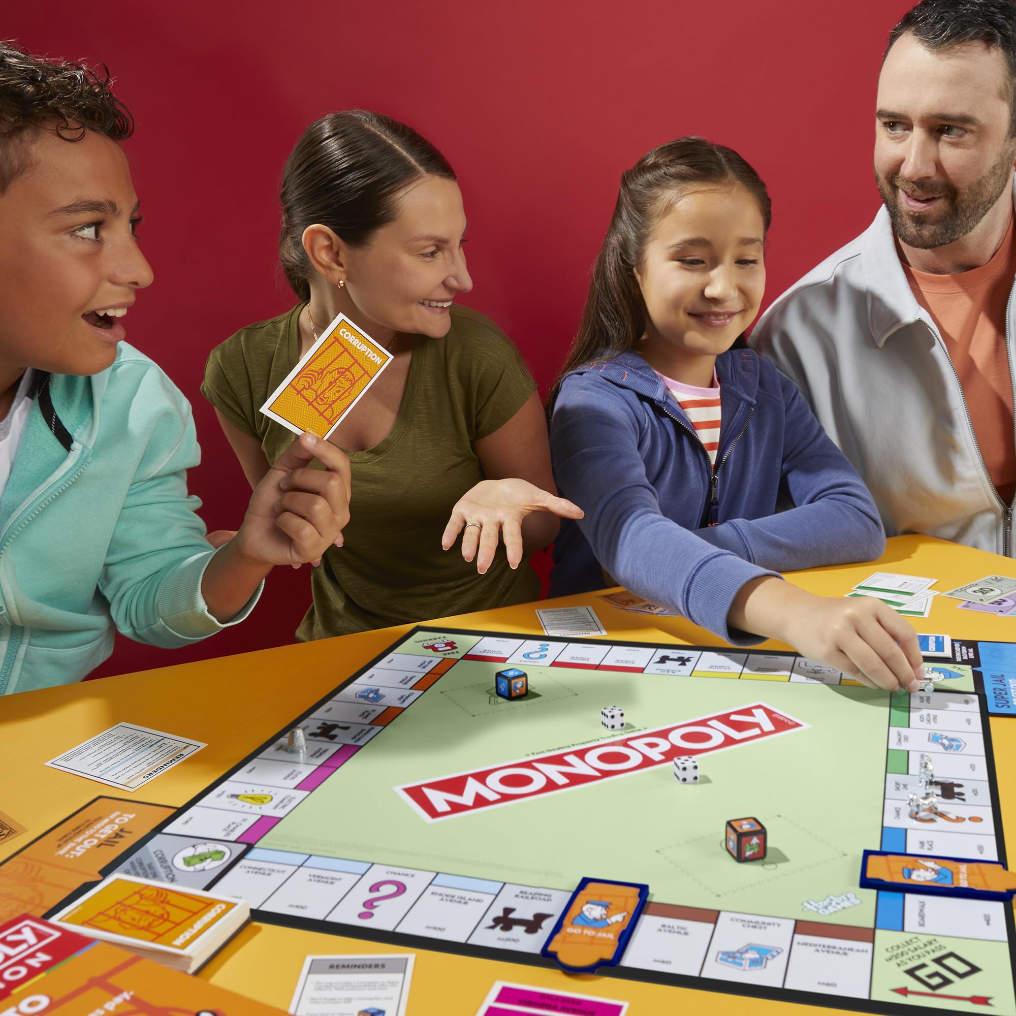 Monopoly Go to Jail Expansion - Play in Half the Time | Ages 8+ | Up to 6 Players 3