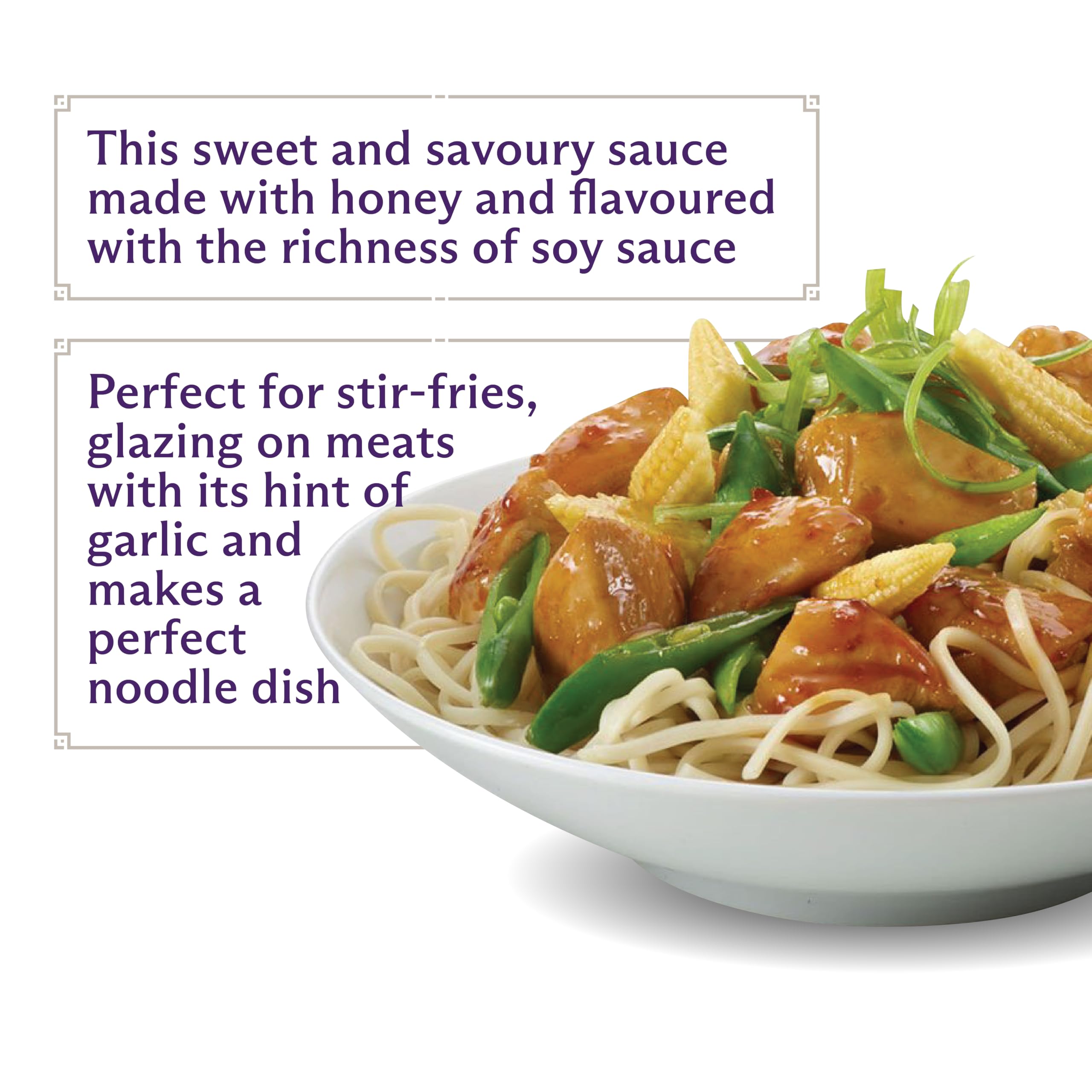 Lee Kum Kee Honey & Soy Stir Fry Sauce, Hong Kong Style, Vegetarian | 70g Pouch | Pack of 12 5
