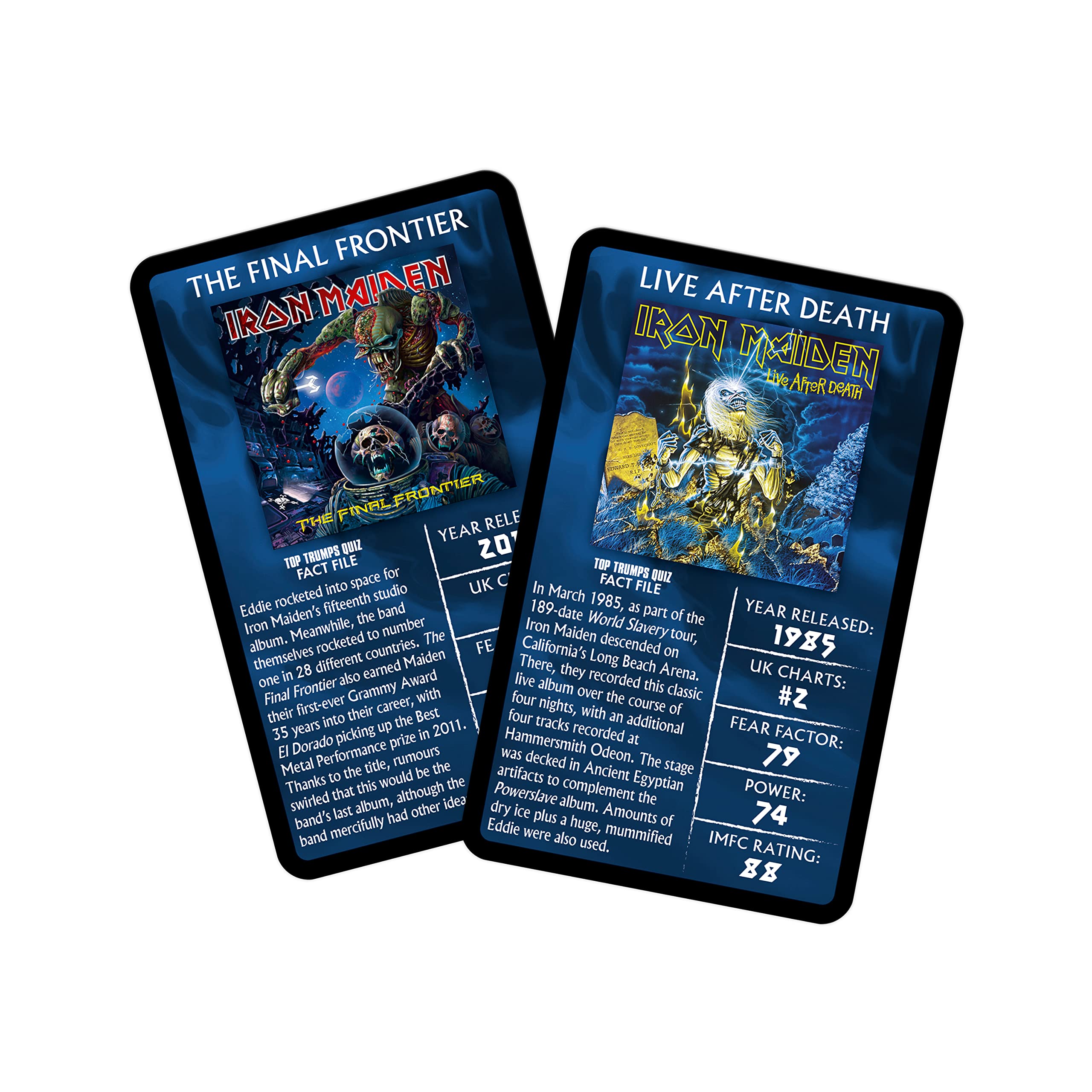 Top Trumps Iron Maiden Limited Edition Card Game - Ages 18+ | Multicolor 7