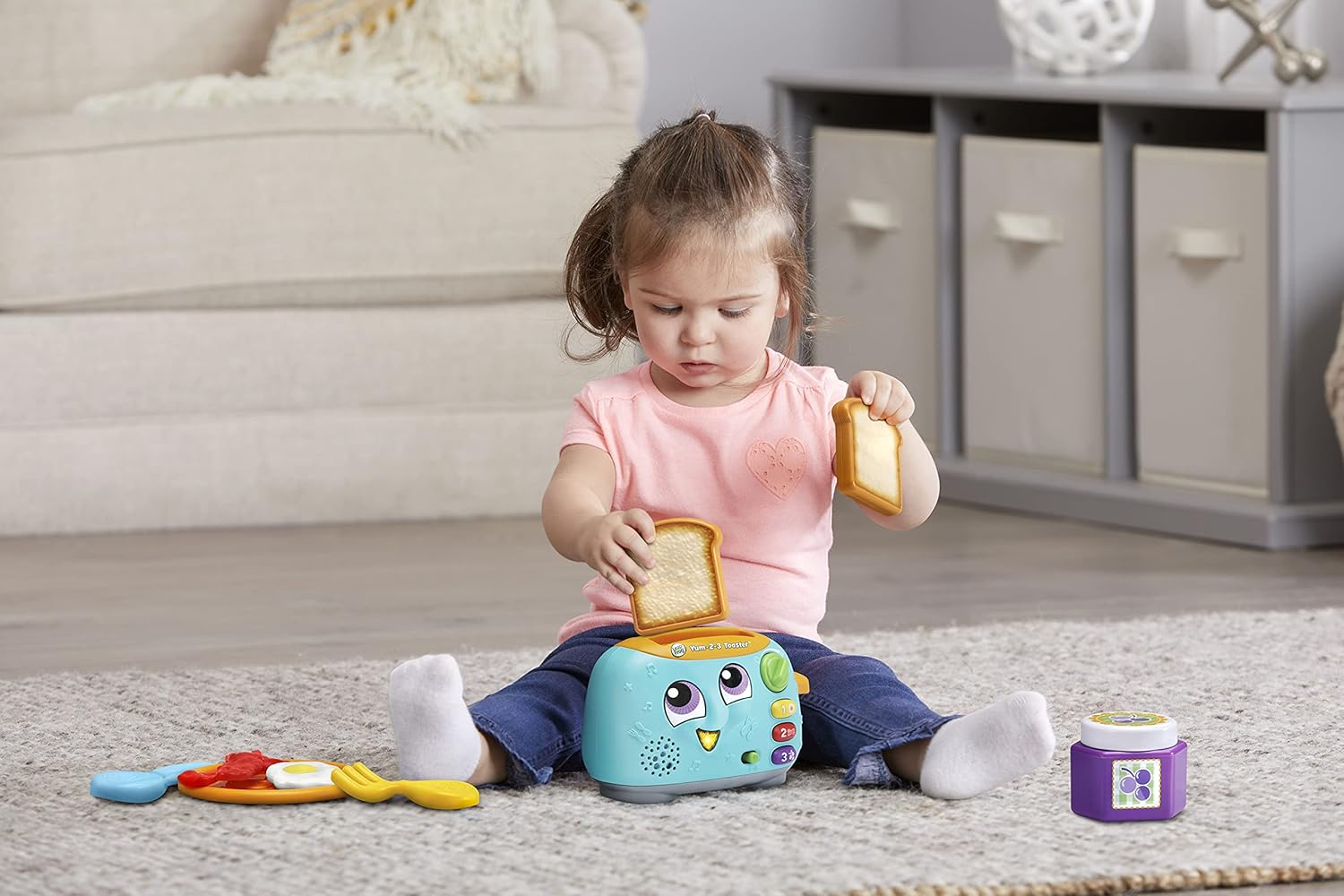 LeapFrog Yum-2-3 Toaster - Interactive Learning Toy for Toddlers 12 Months+ 5