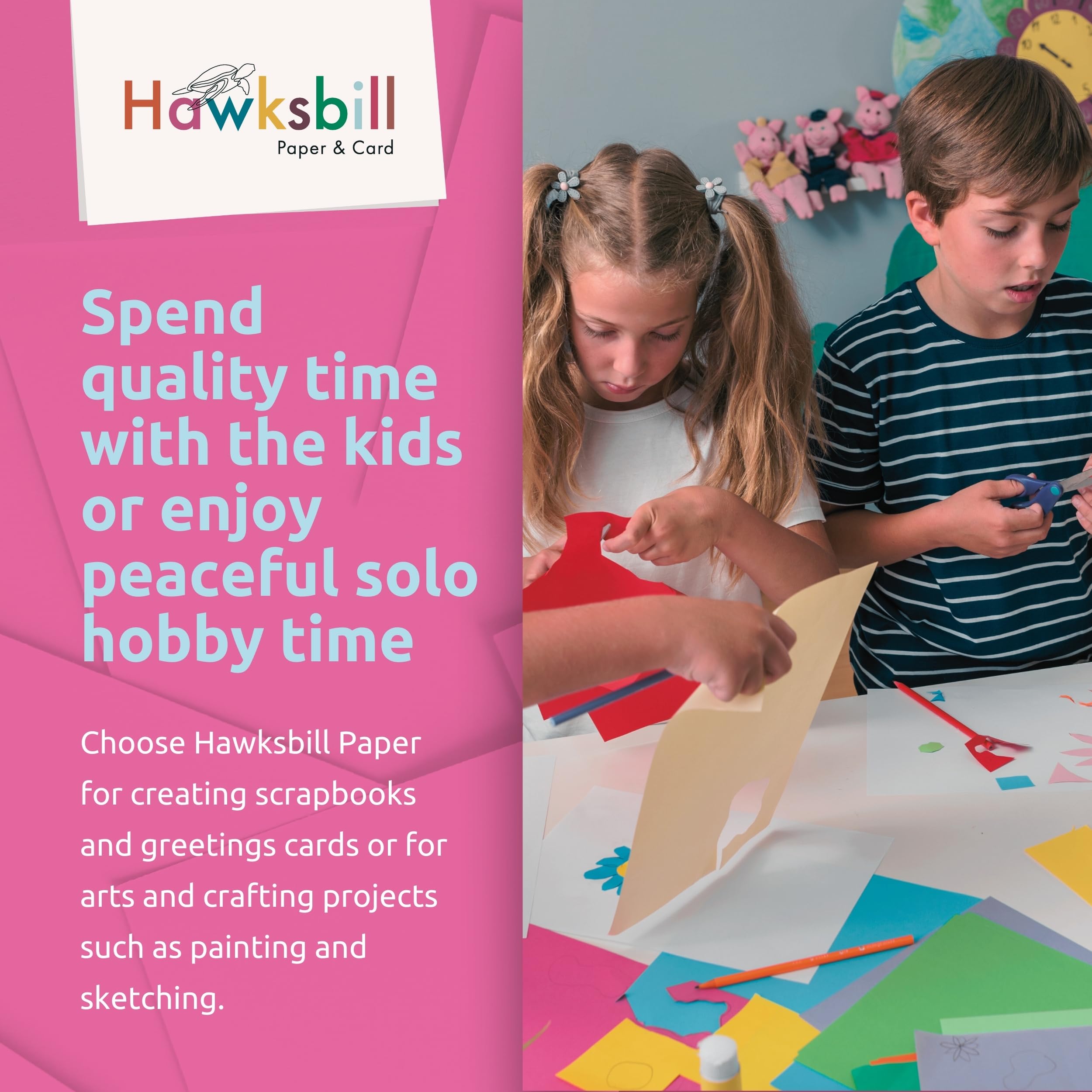 Hawksbill Skizzenbuch, A3, schwarz, Hardcover, Spiralbindung, 40 Blatt, 150 g/m², säurefreies Papier 23