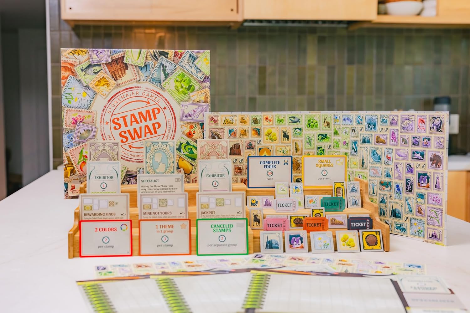 Stonemaier Games Stamp Swap Board Game 8
