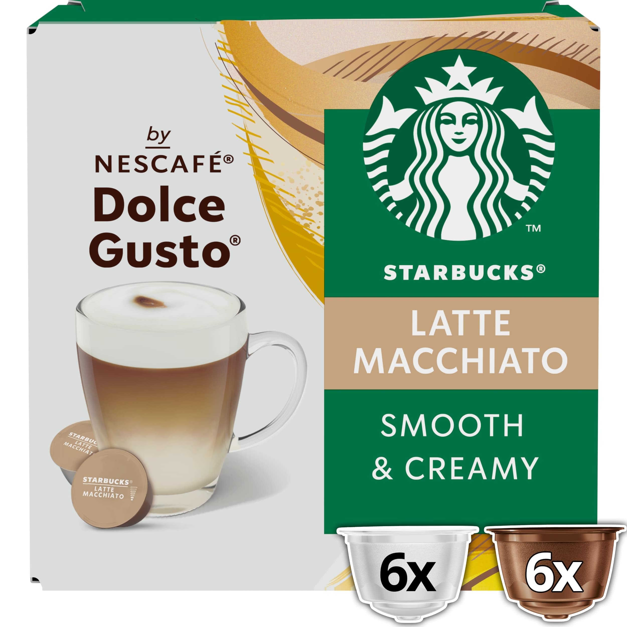 STARBUCKS Latte Macchiato by NESCAFÉ Dolce Gusto Coffee Pods | 72 Count (6 x 12) | Recyclable 2