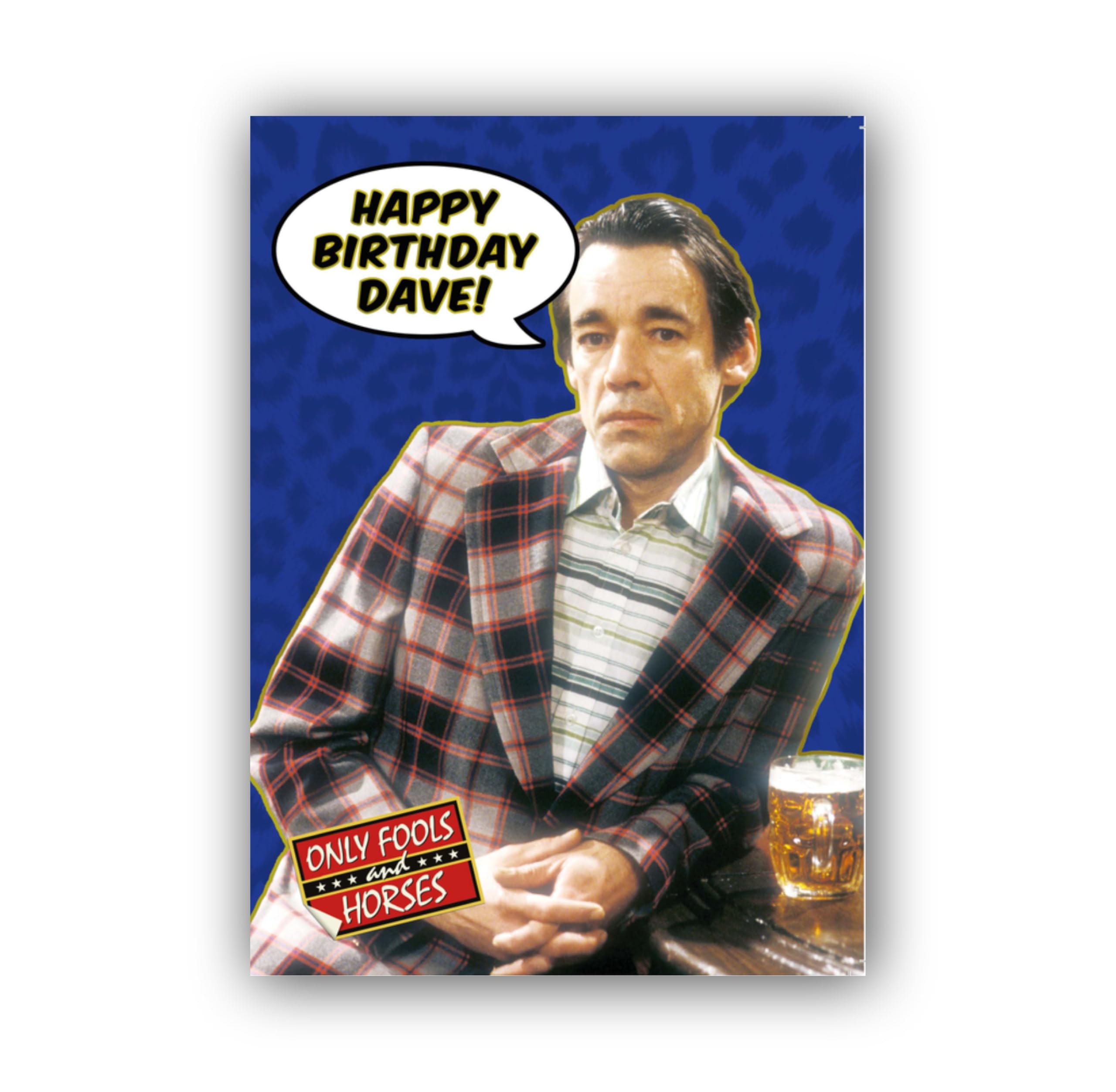 Danilo Promotions LTD Only Fools and Horses 'Happy Birthday Dave' Birthday Card | Standard Size 1