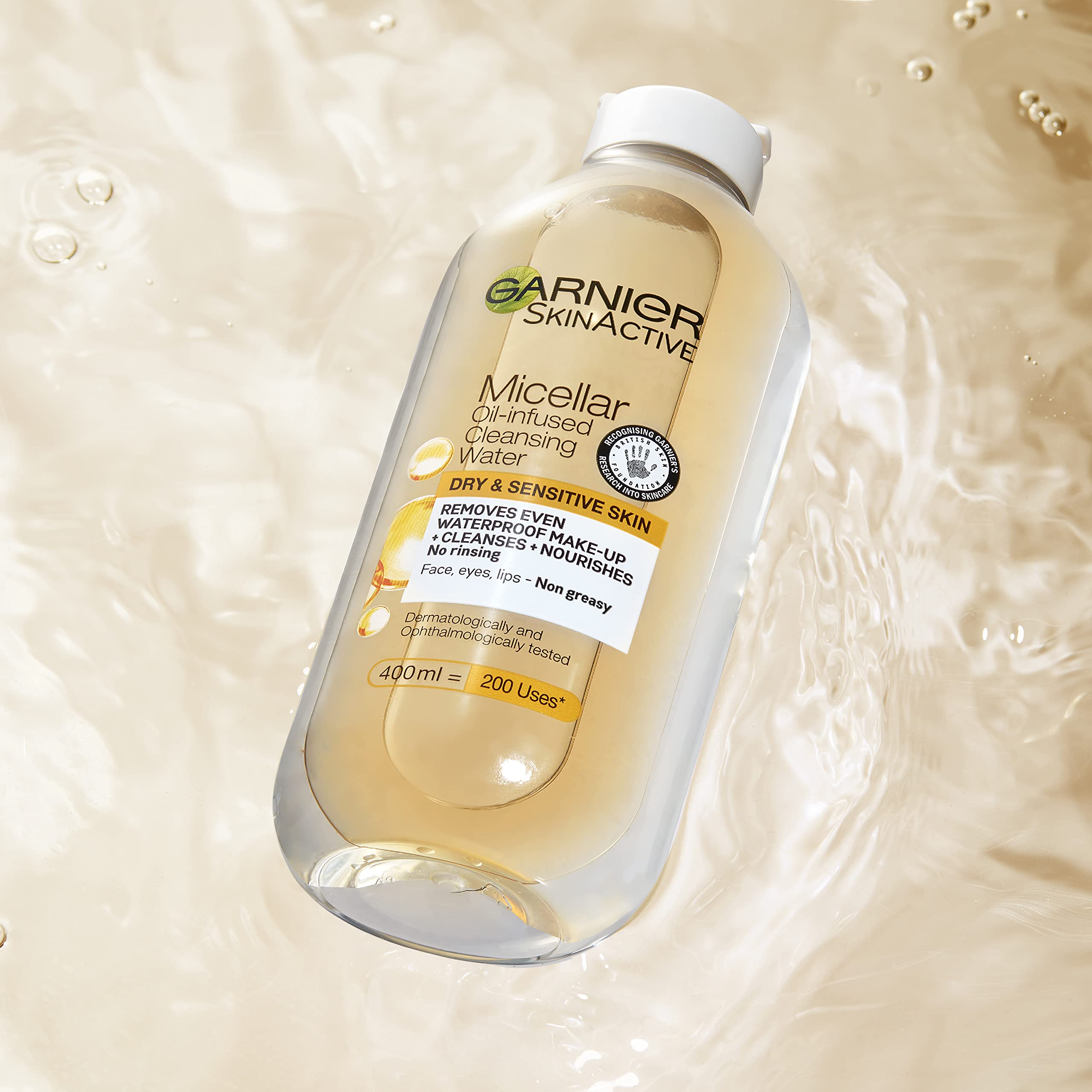 Garnier - Micellar Cleansing Water Oil-Infused (400ml) 7