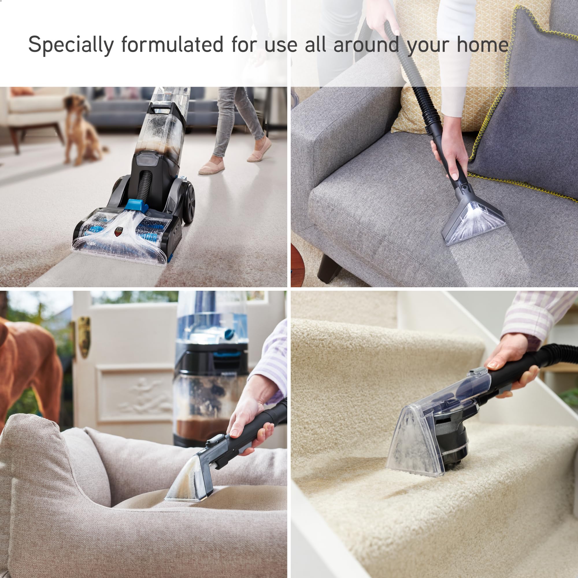 Vax Original Carpet Cleaner Solution - 1.5L Rose Burst for Everyday Cleaning & Pet Odours 4