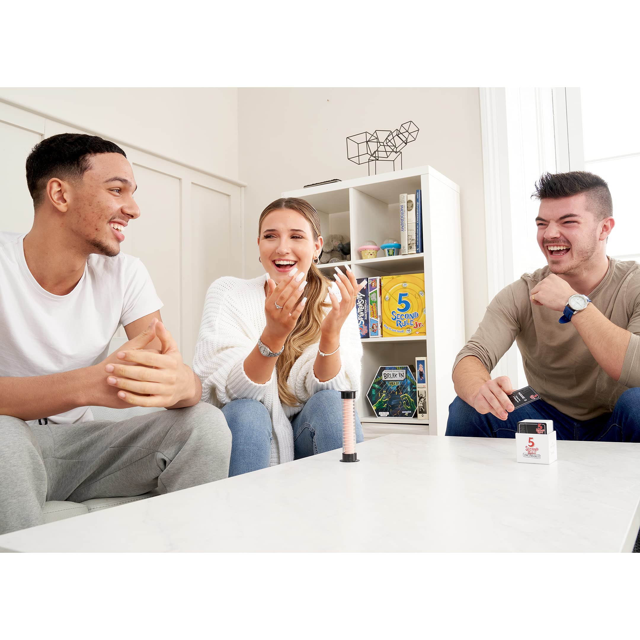 PlayMonster 5 Second Rule Uncensored - Adult Party Card Game | Ages 17+ | 3+ Players 3