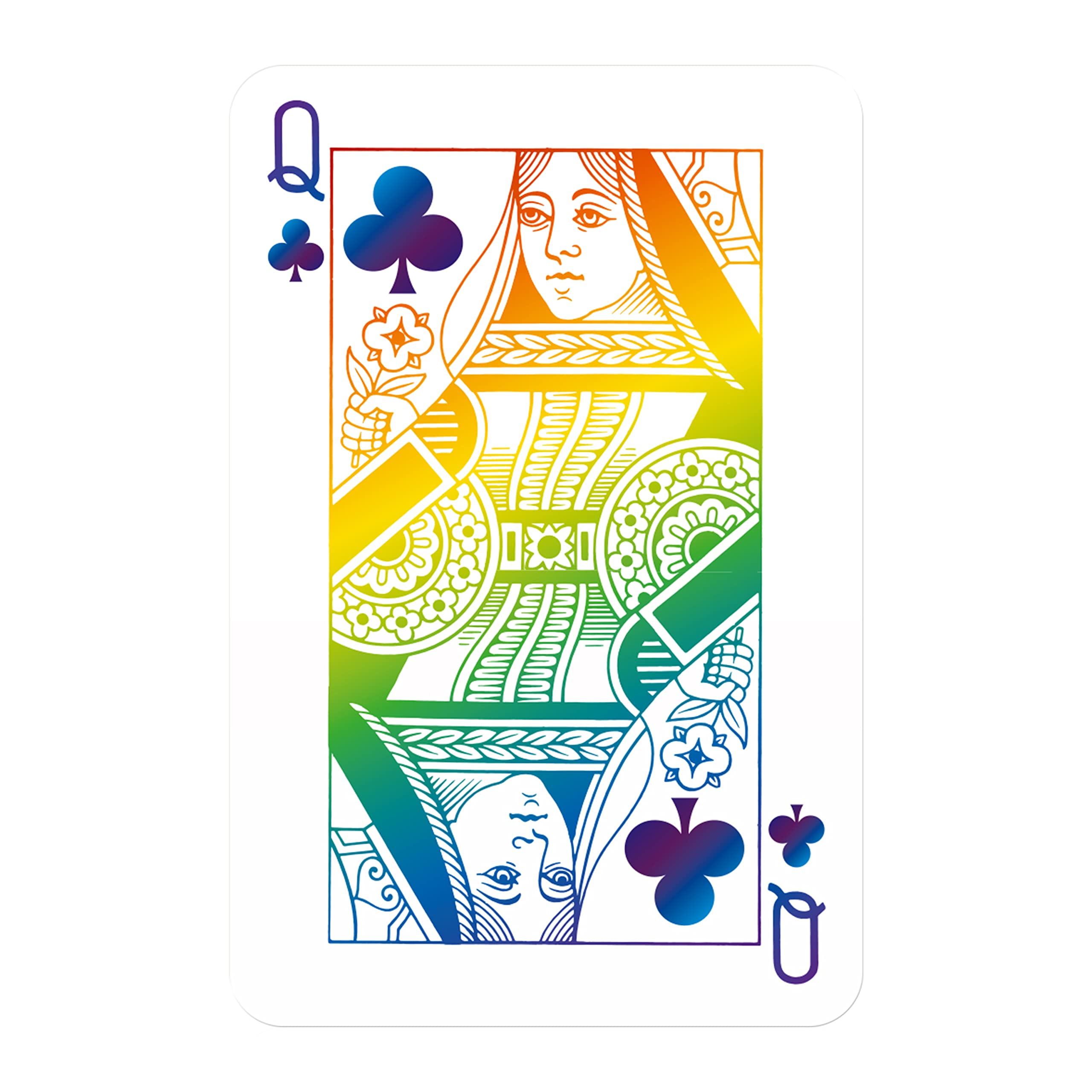 Waddingtons Number 1 Rainbow Playing Cards - 54 Cards, Unisex Children, Ages 6+ 8
