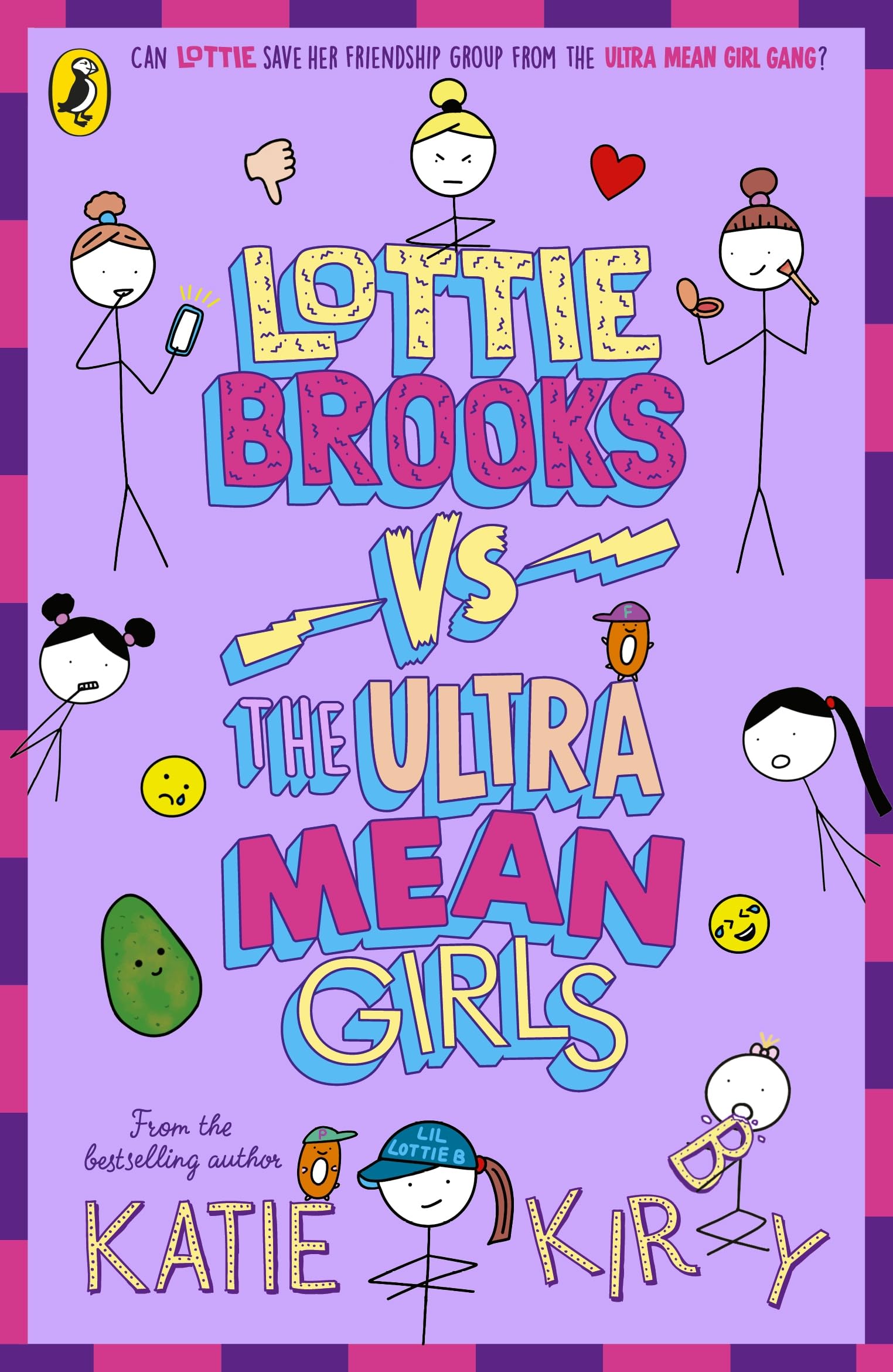 Puffin Lottie Brooks vs The Ultra Mean Girls Diary Paperback | Ages 10-11 | Katie Kirby